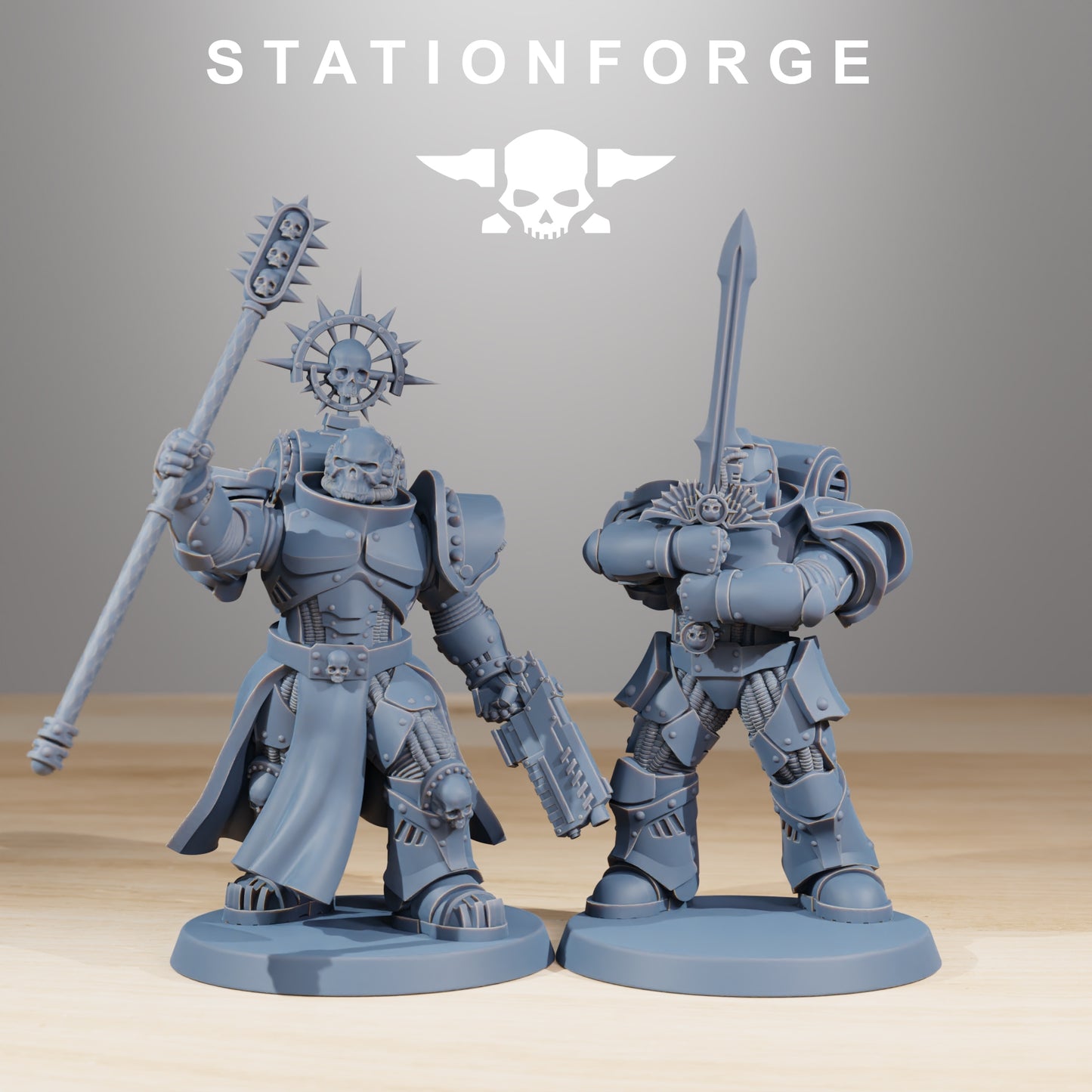 Product photo 28mm tabletop minis Stationforge: Melee Infantry