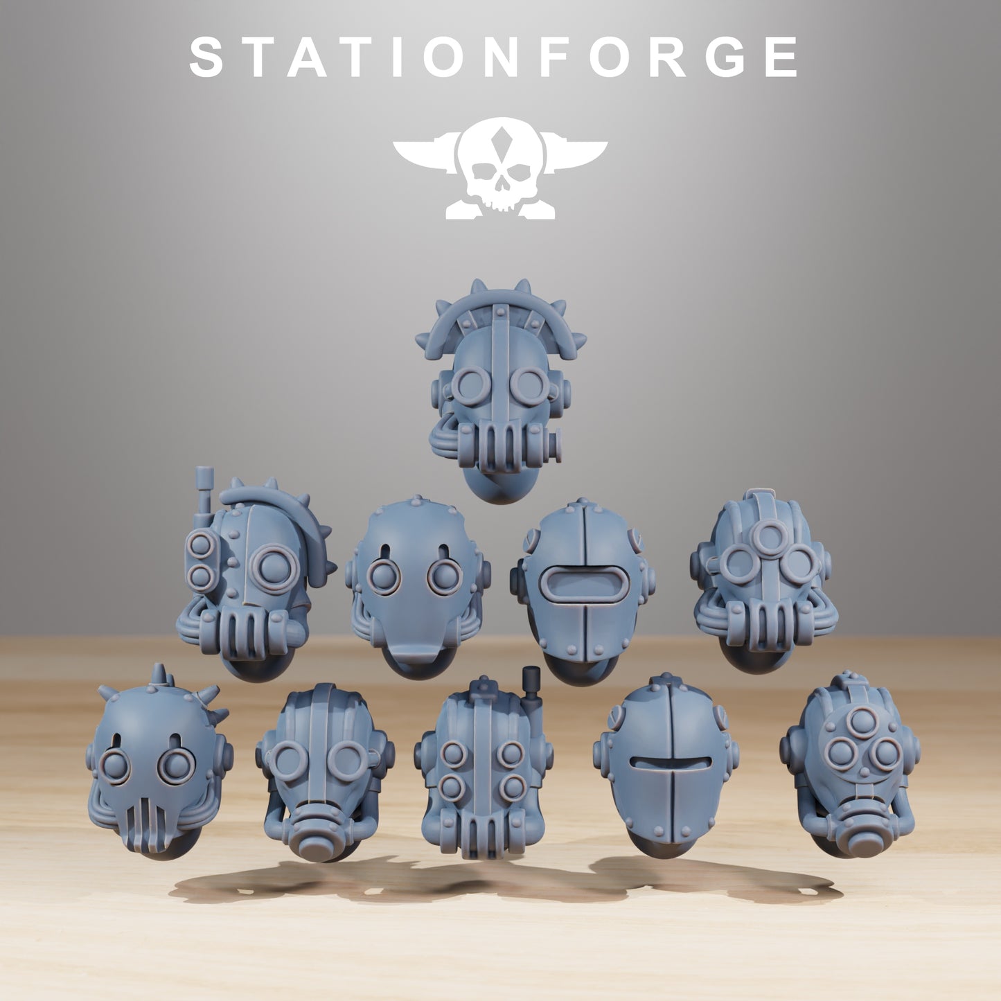 Product photo 28mm tabletop minis Stationforge: Junkbots