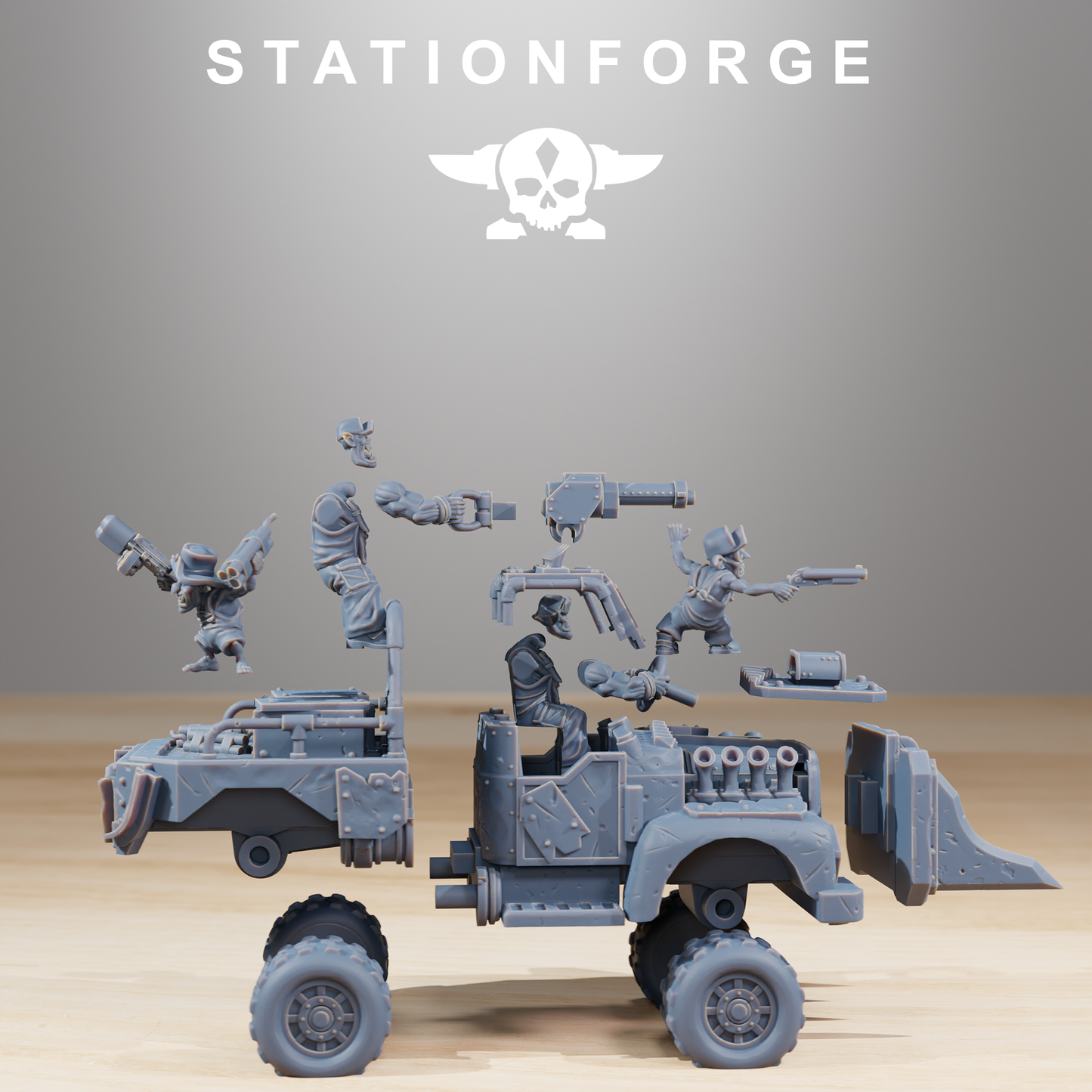 Product photo 28mm tabletop minis Stationforge: Speedsters