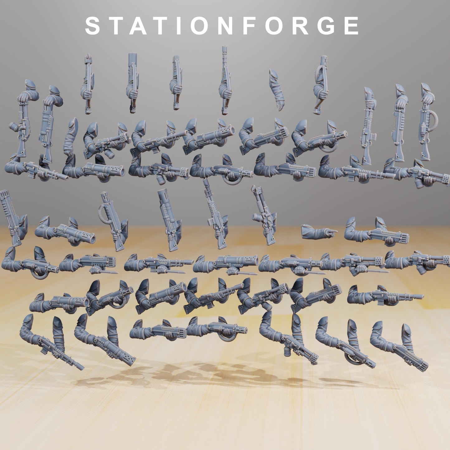 Produktfoto 28mm Tabletop Minis Stationforge: Infantry Builder