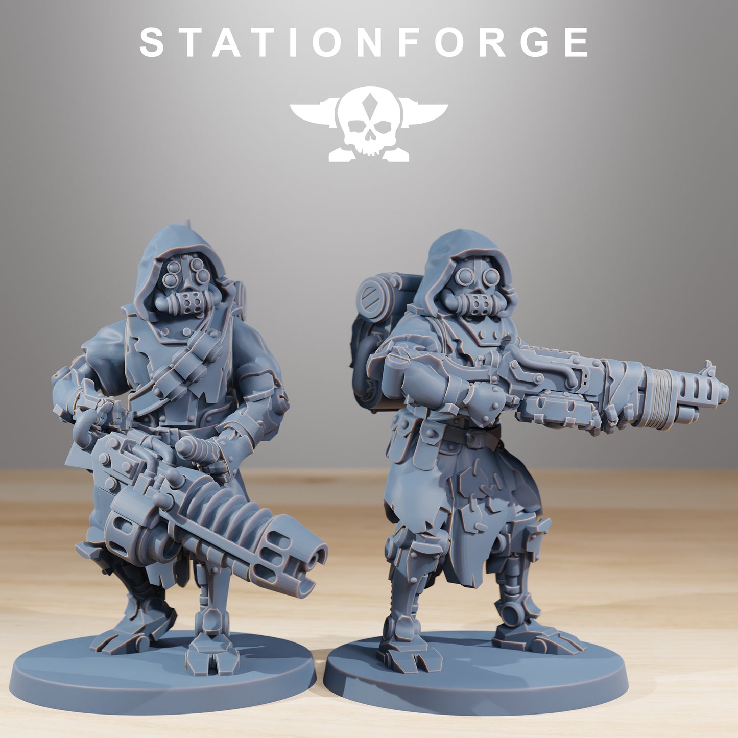 Product photo 28mm tabletop minis Stationforge: Rangers Builder Kit