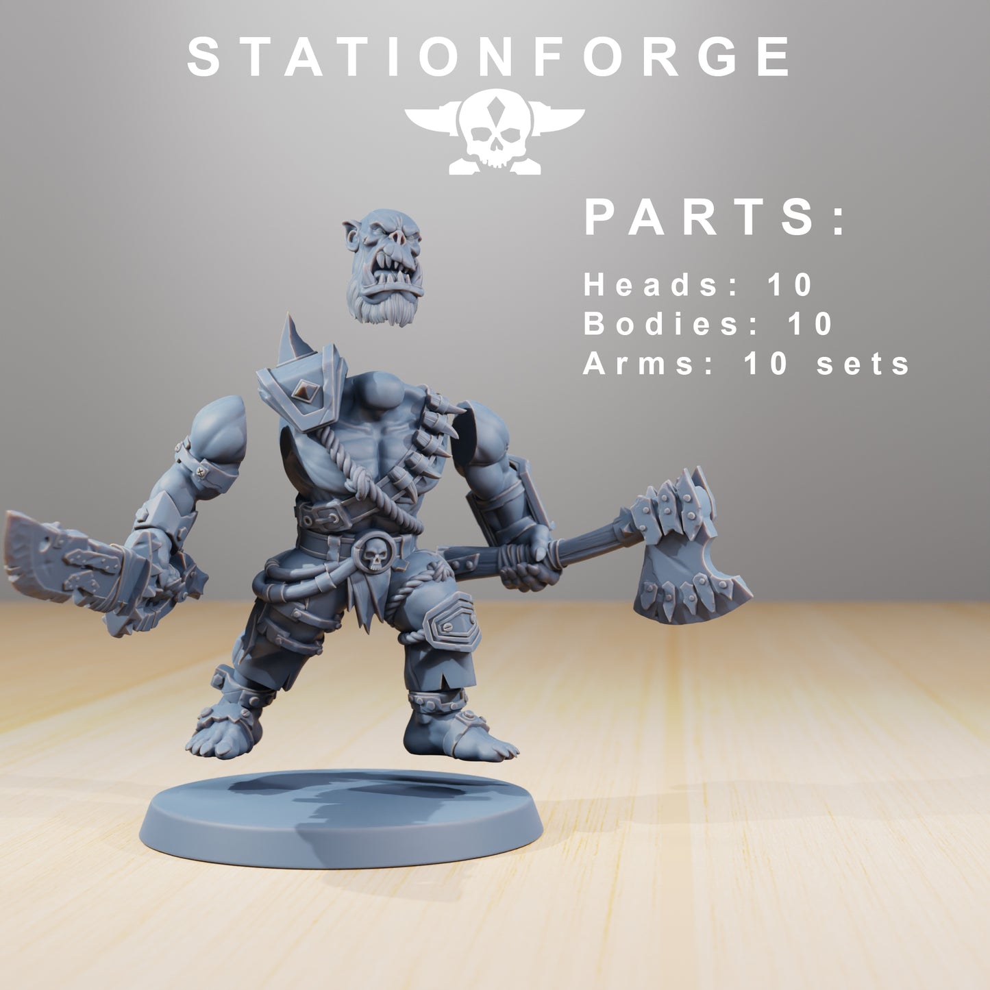 Product photo 28mm tabletop minis Stationforge: Strappaz