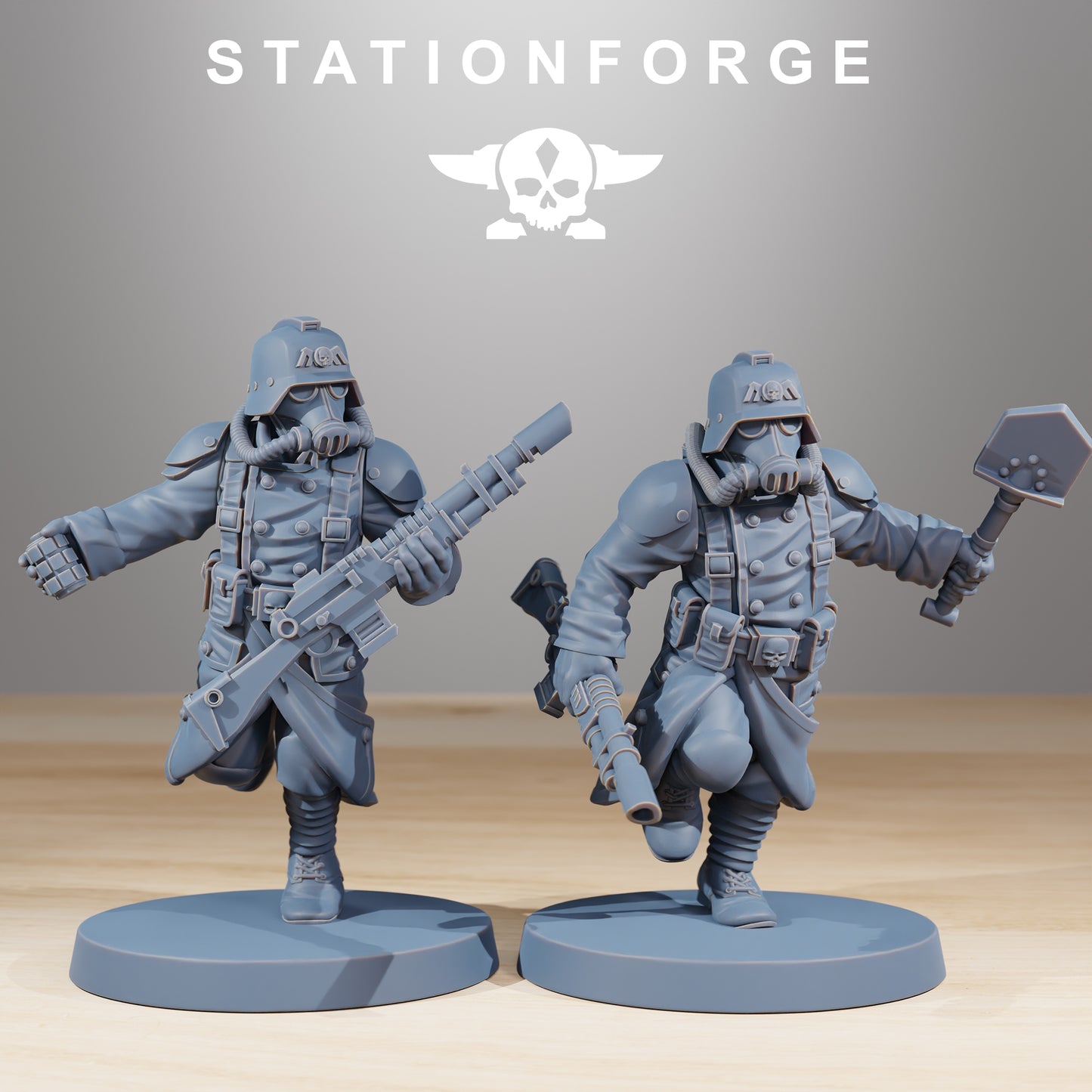 Product photo 28mm tabletop minis Stationforge: Acolytes