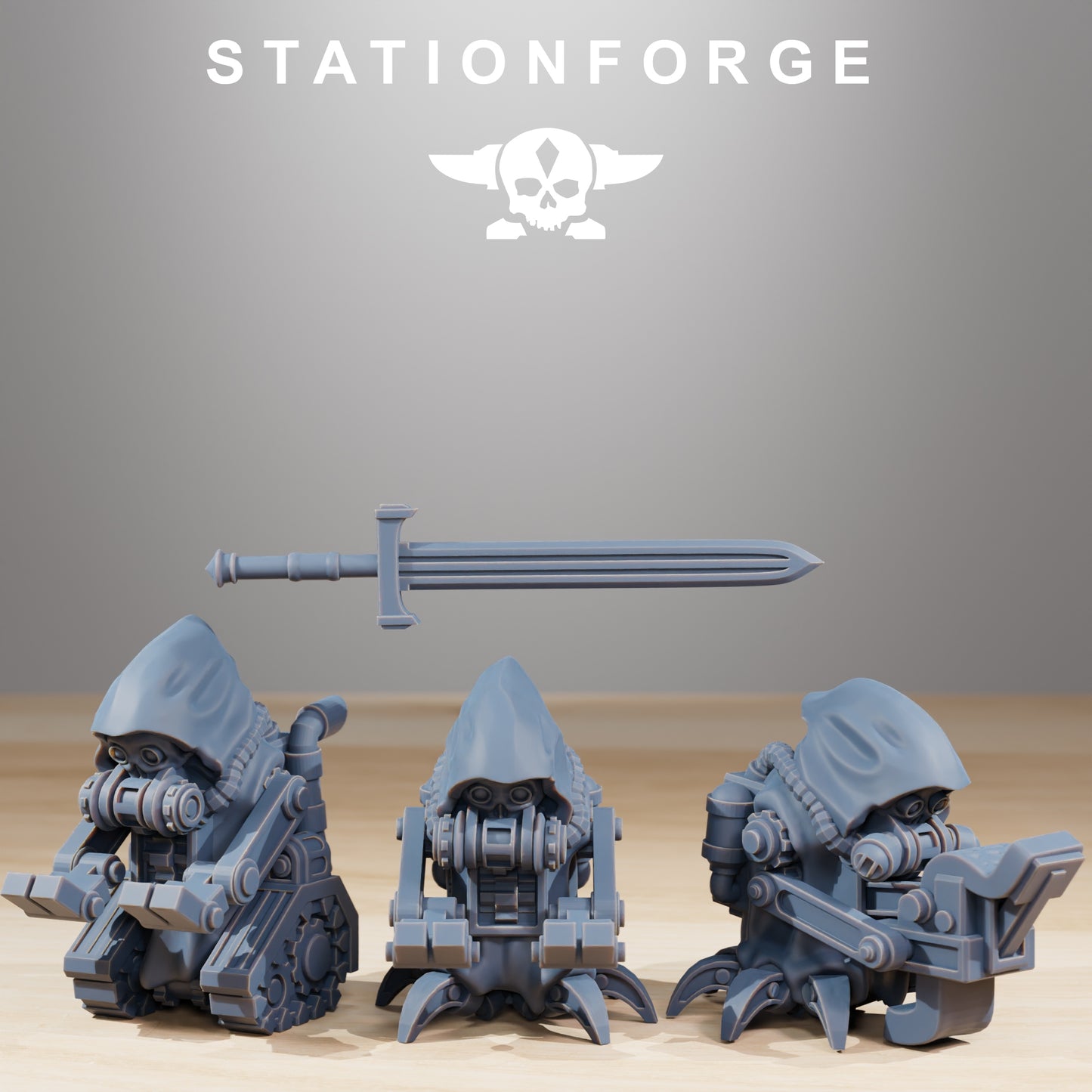 Product photo 28mm tabletop minis Stationforge: Leader