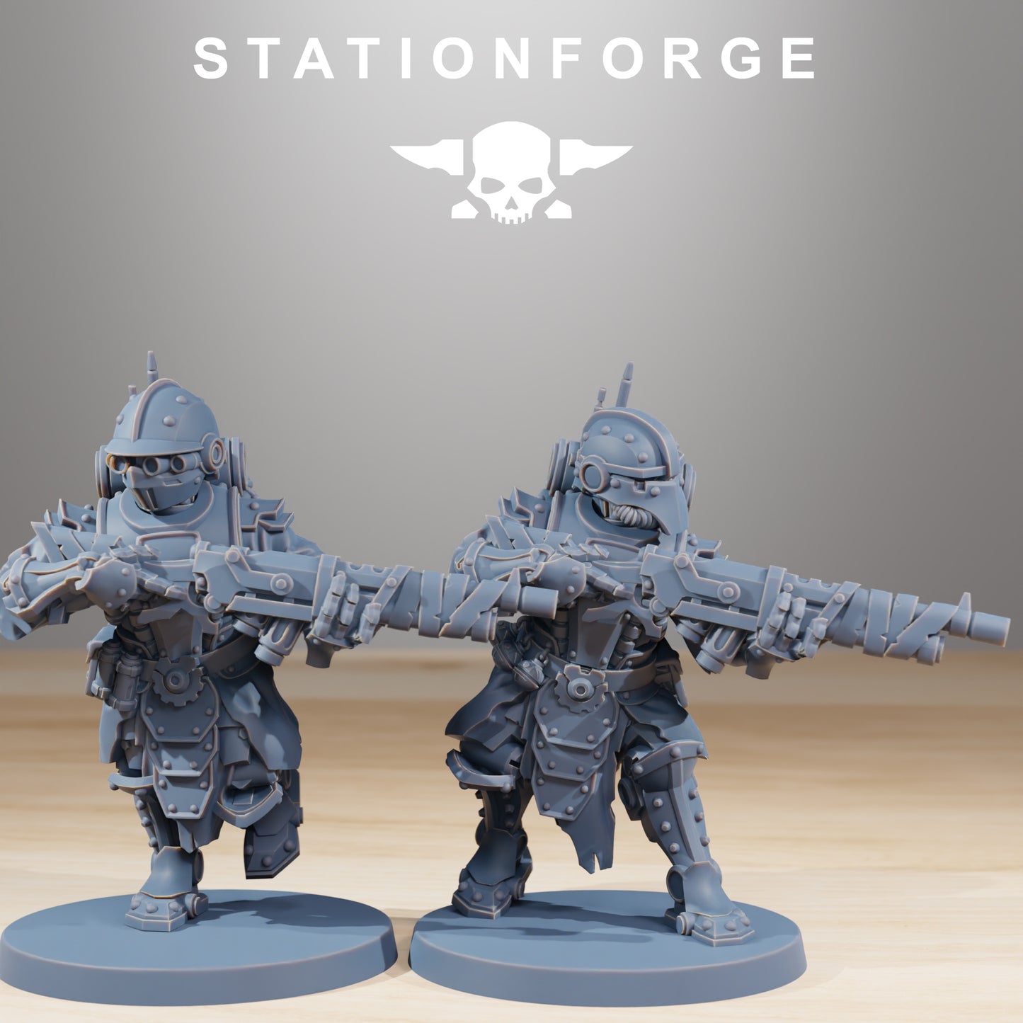 Product photo 28mm tabletop minis Stationforge: Frontliners Infantry
