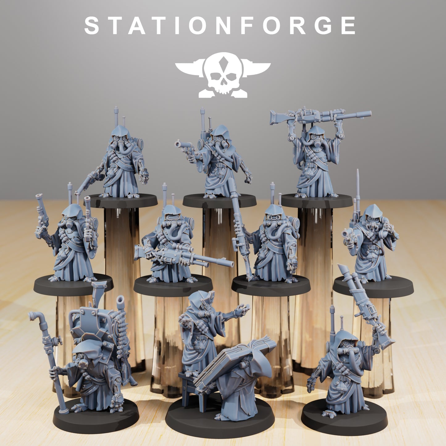 Product photo 28mm tabletop minis Stationforge: Junkards