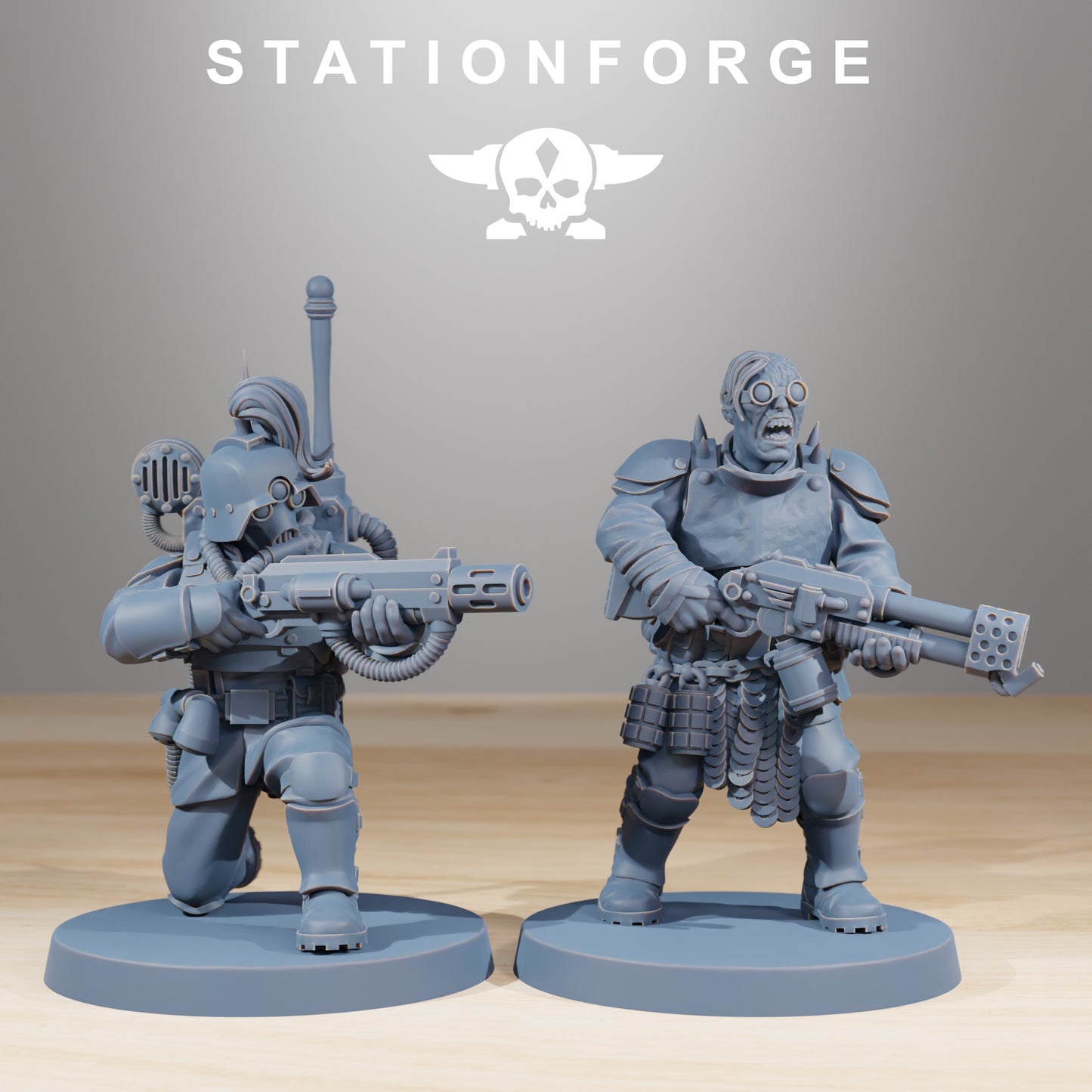 Product photo 28mm tabletop minis Stationforge: Corrupted Guard The Forsaken