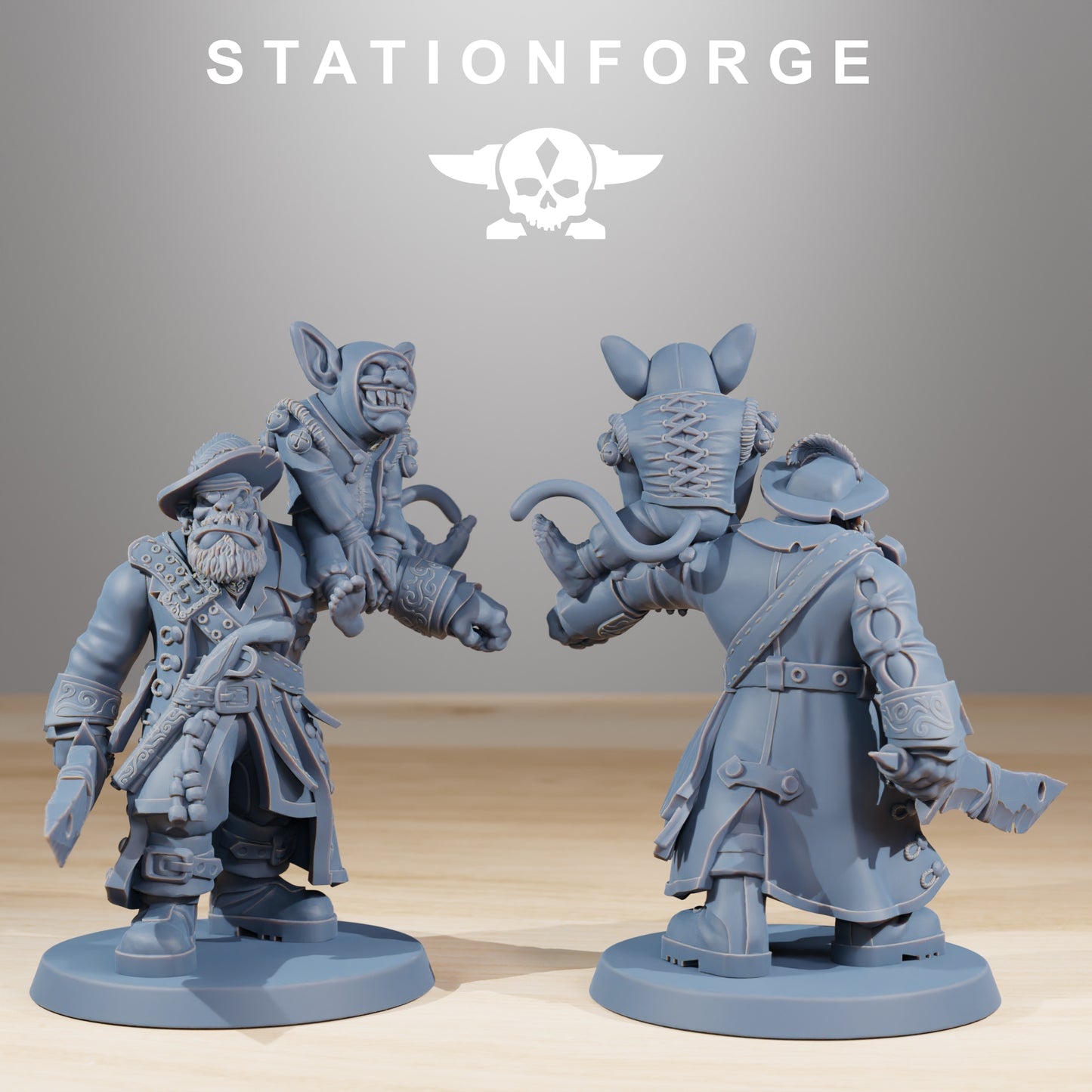 Product photo 28mm tabletop minis Stationforge: Gobs Pirates