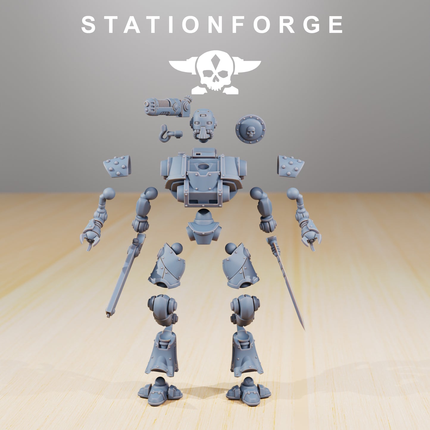 Product photo 28mm tabletop minis Stationforge: Exutars
