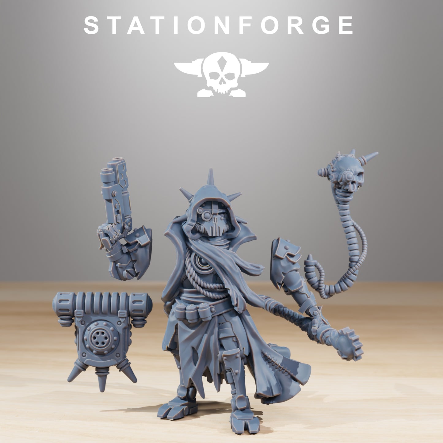 Product photo 28mm tabletop minis Stationforge: Leader