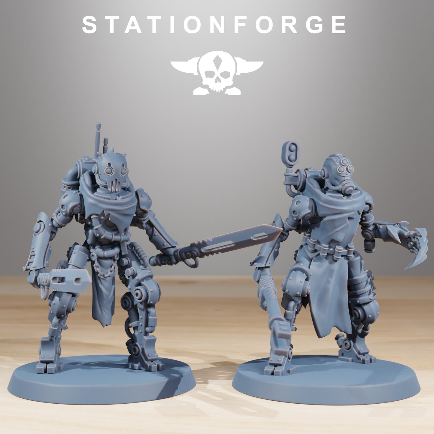 Product photo 28mm tabletop minis Stationforge: Junkbots