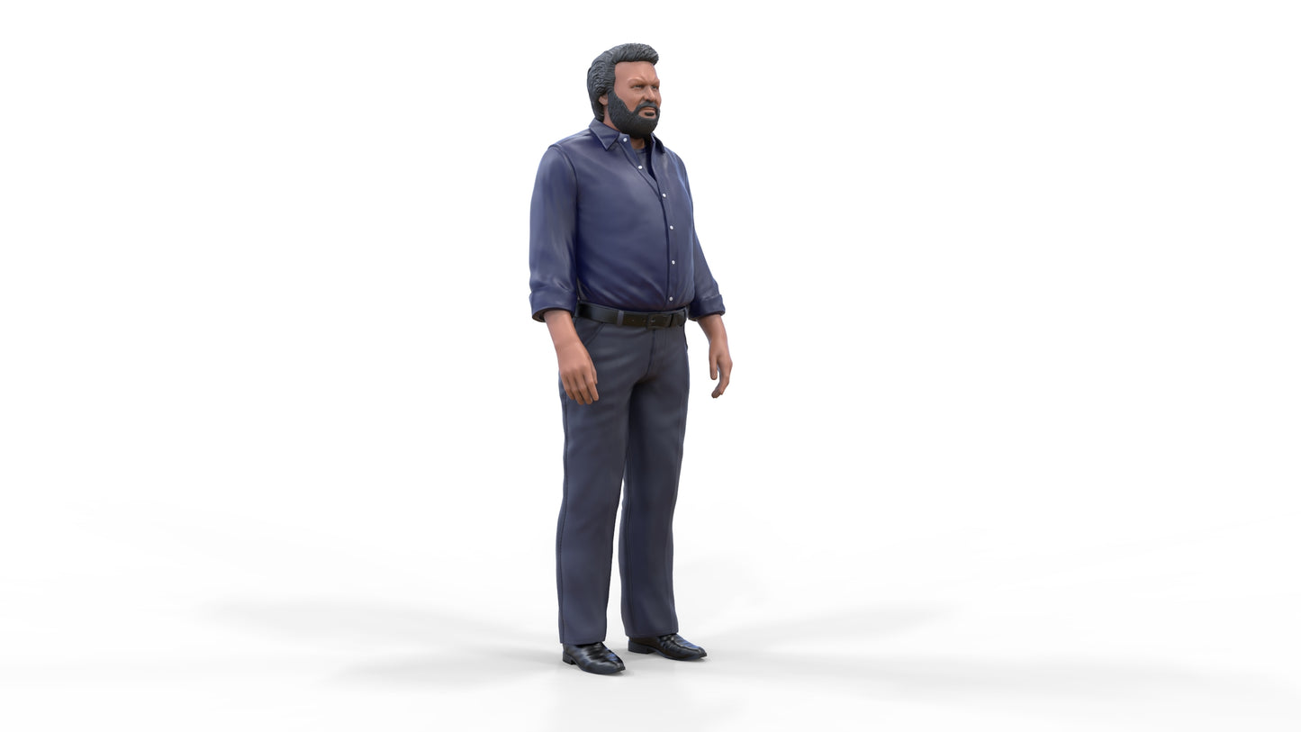 Product photo diorama and model building miniature figure: Thug | Brute 2
