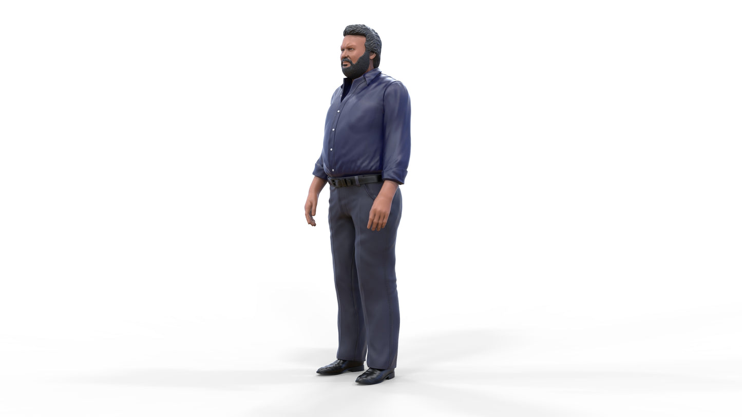 Product photo diorama and model building miniature figure: Thug | Brute 2