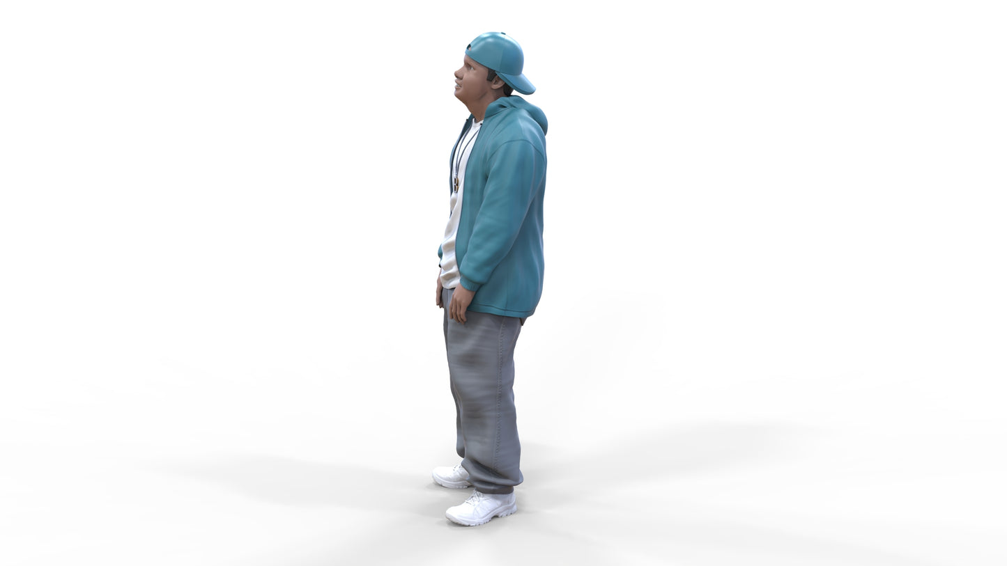 Produktfoto Diorama und Modellbau Miniatur Figur: Homie | Gangster | Hip Hopper 2