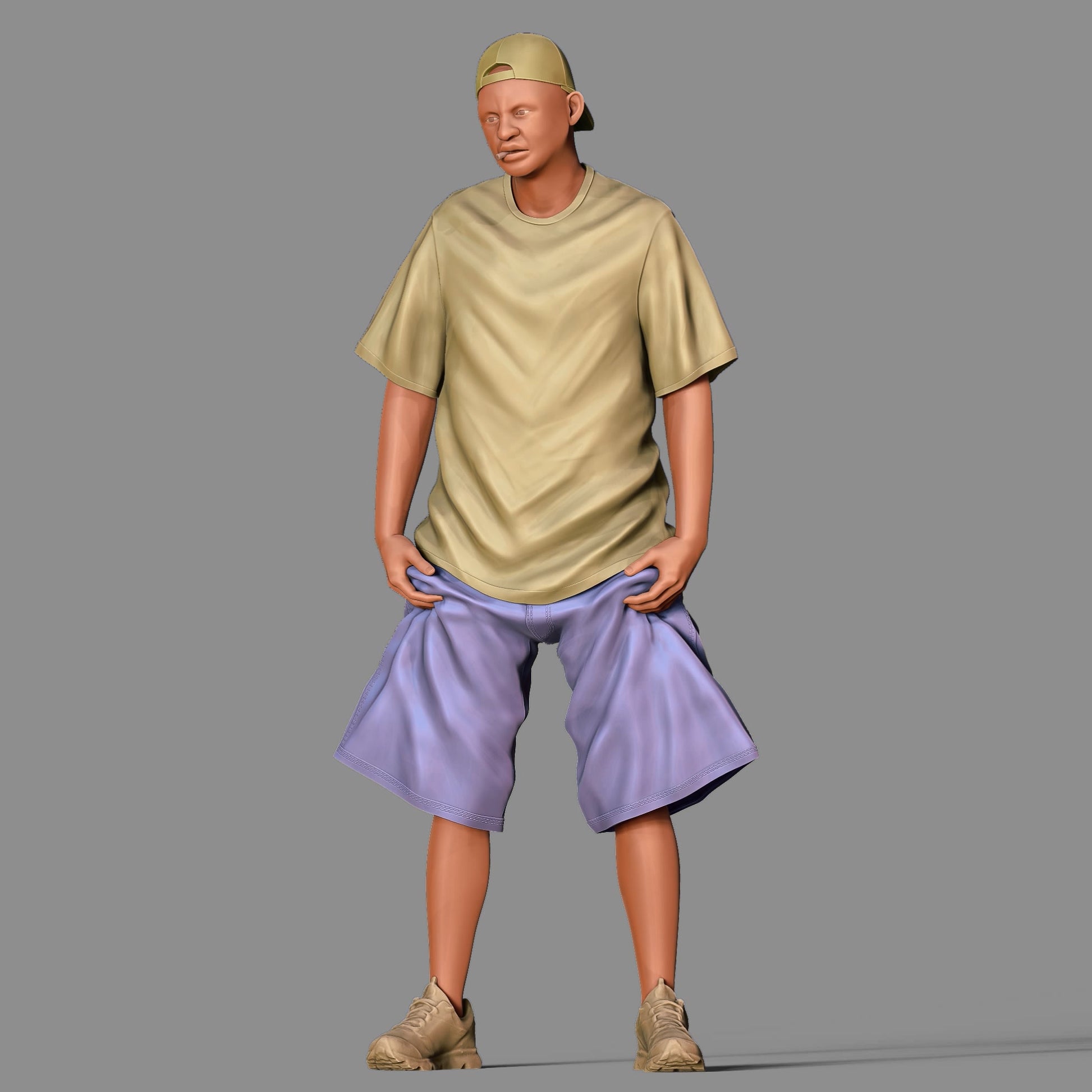 Product photo diorama and model building miniature figure: Homie | Gangster | Hip Hopper 5