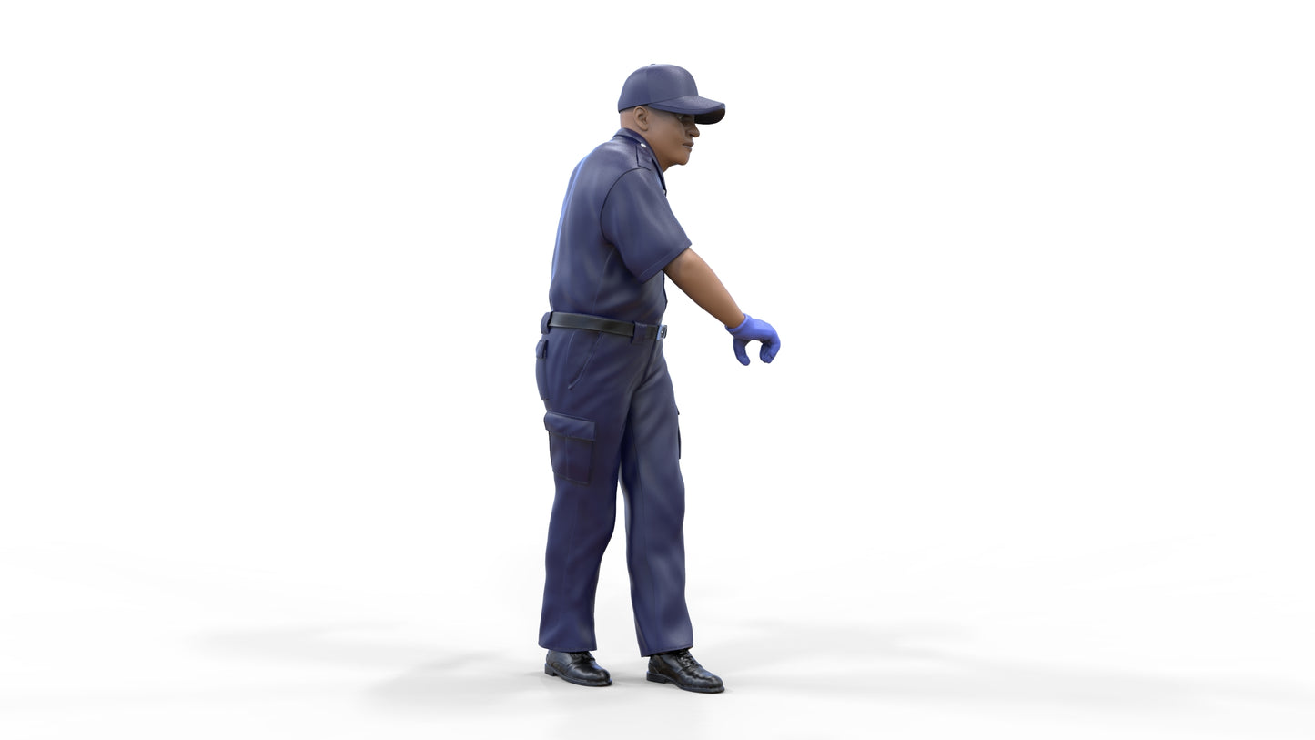 Product photo diorama and model building miniature figure: Medic 3