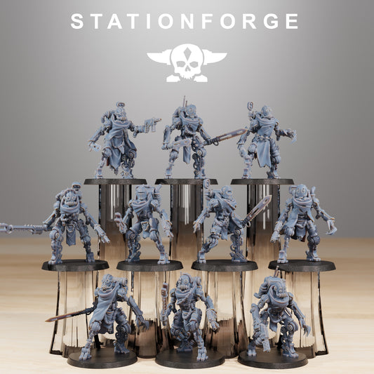 Product photo 28mm tabletop minis Stationforge: Junkbots