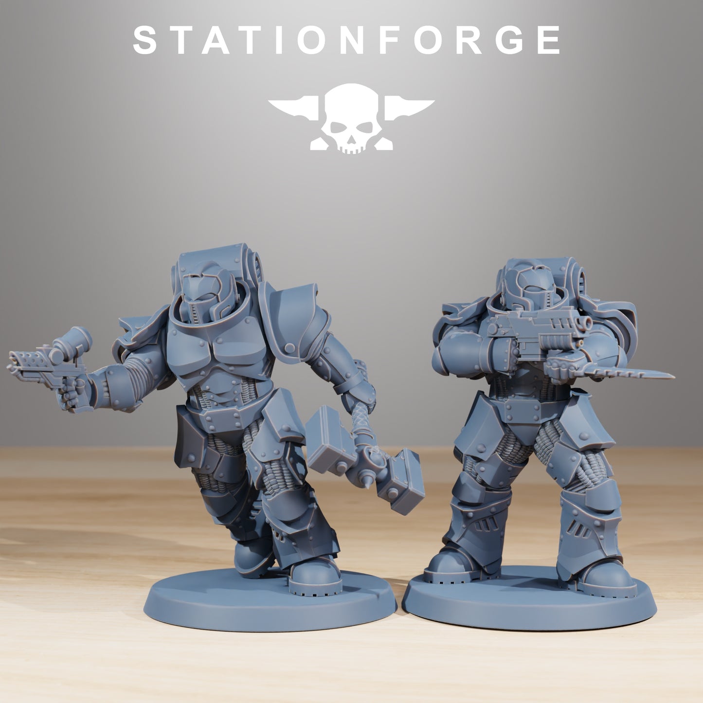 Product photo 28mm tabletop minis Stationforge: Melee Infantry