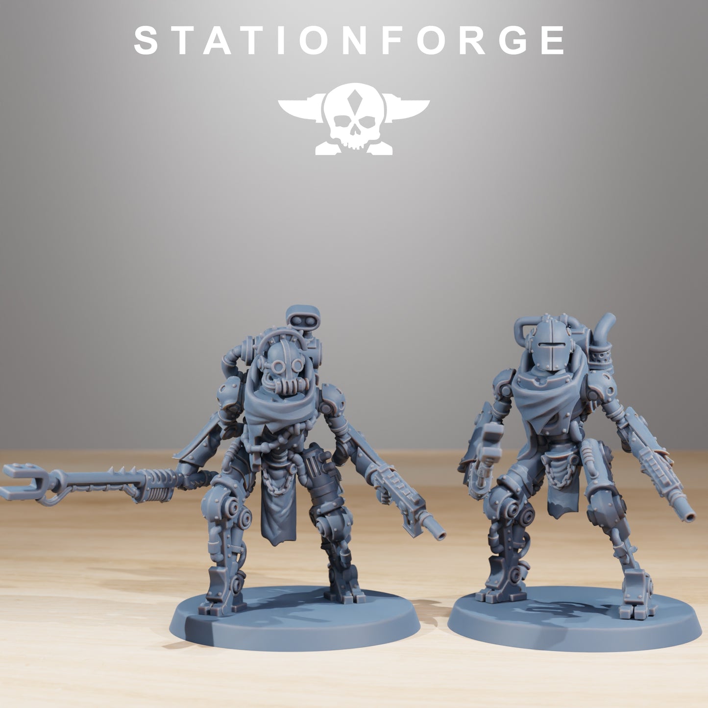 Product photo 28mm tabletop minis Stationforge: Junkbots
