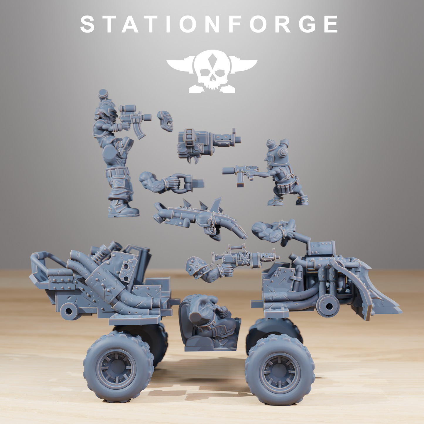 Product photo 28mm tabletop minis Stationforge: Speedsters