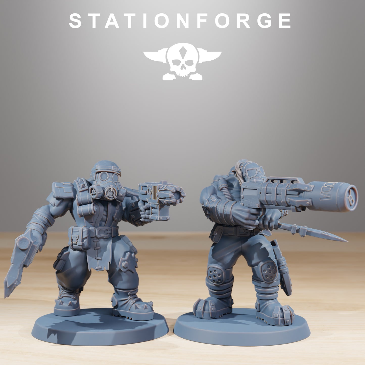 Product photo 28mm tabletop minis Stationforge: Skillers