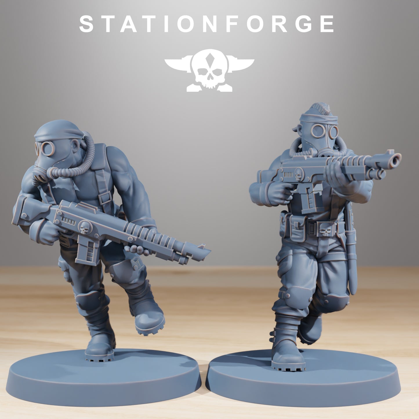 Product photo 28mm tabletop minis Stationforge: Jungle Fighters