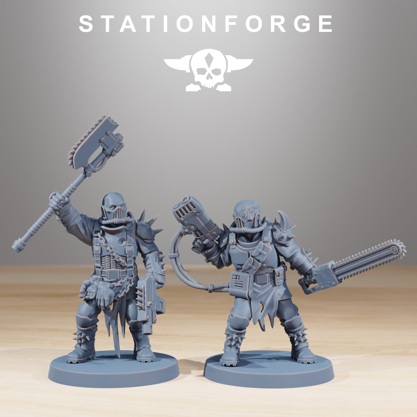 Product photo 28mm tabletop minis Stationforge: Corrupted Guard The Forsaken