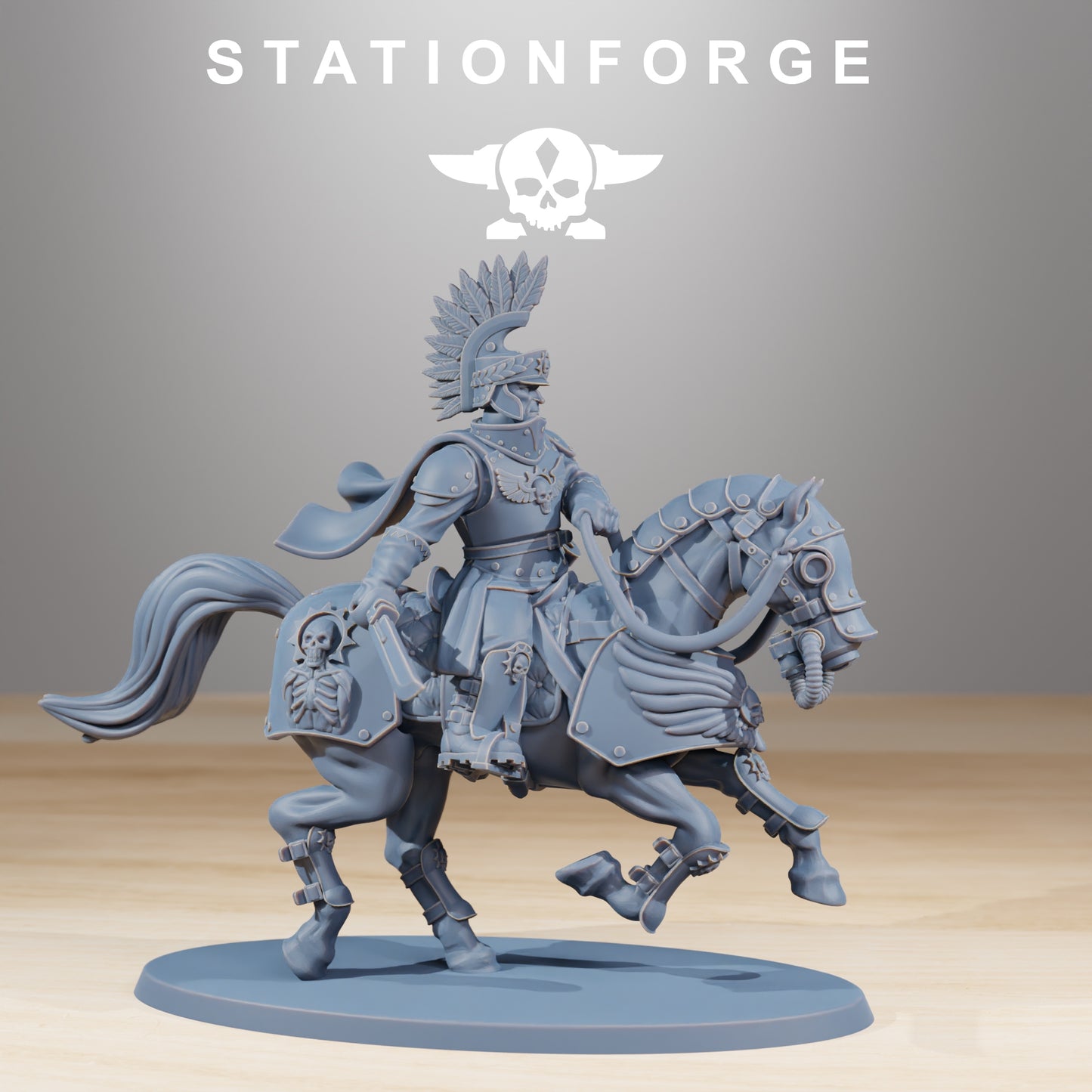 Product photo 28mm tabletop minis Stationforge: Cavalry Commanders