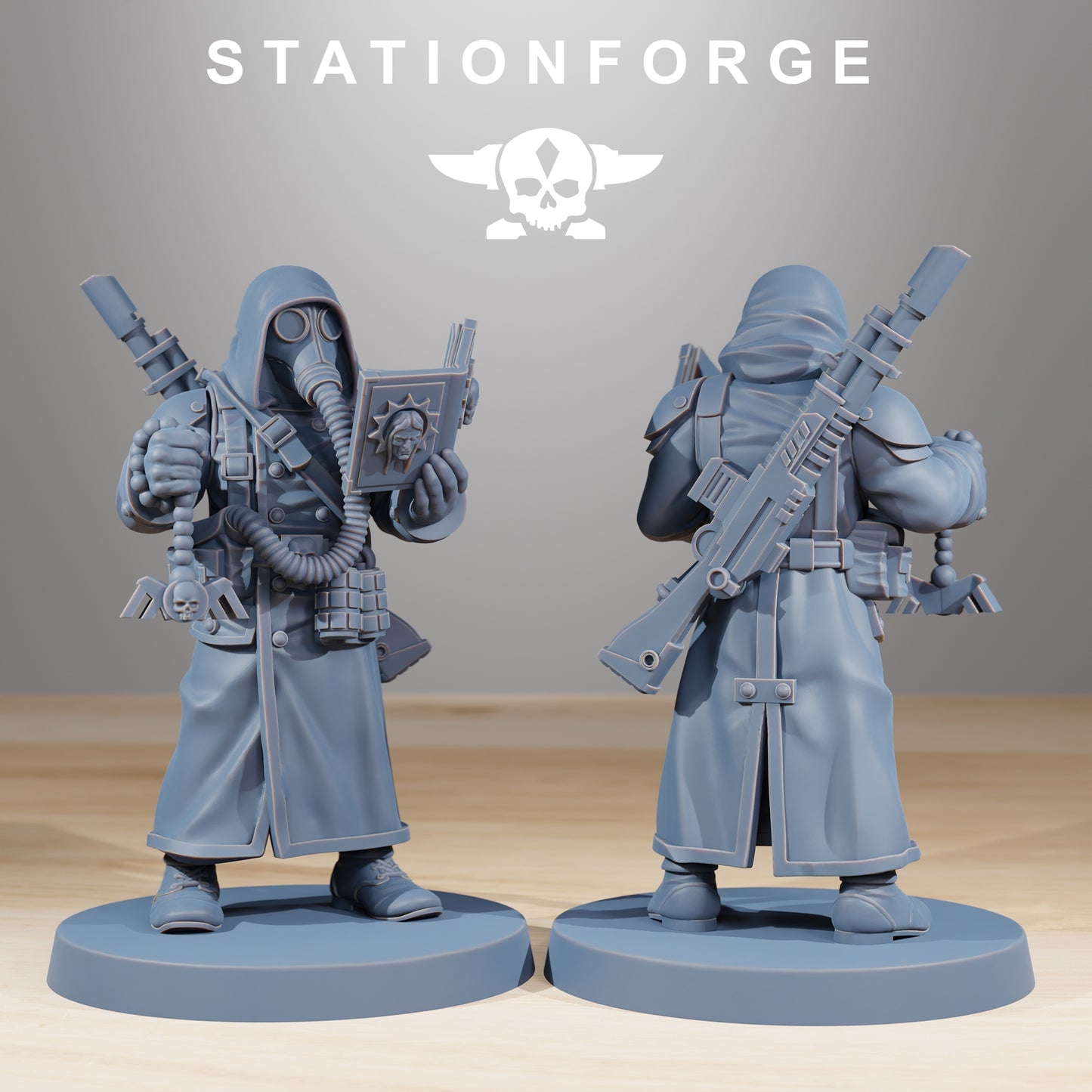 Product photo 28mm tabletop minis Stationforge: Acolytes