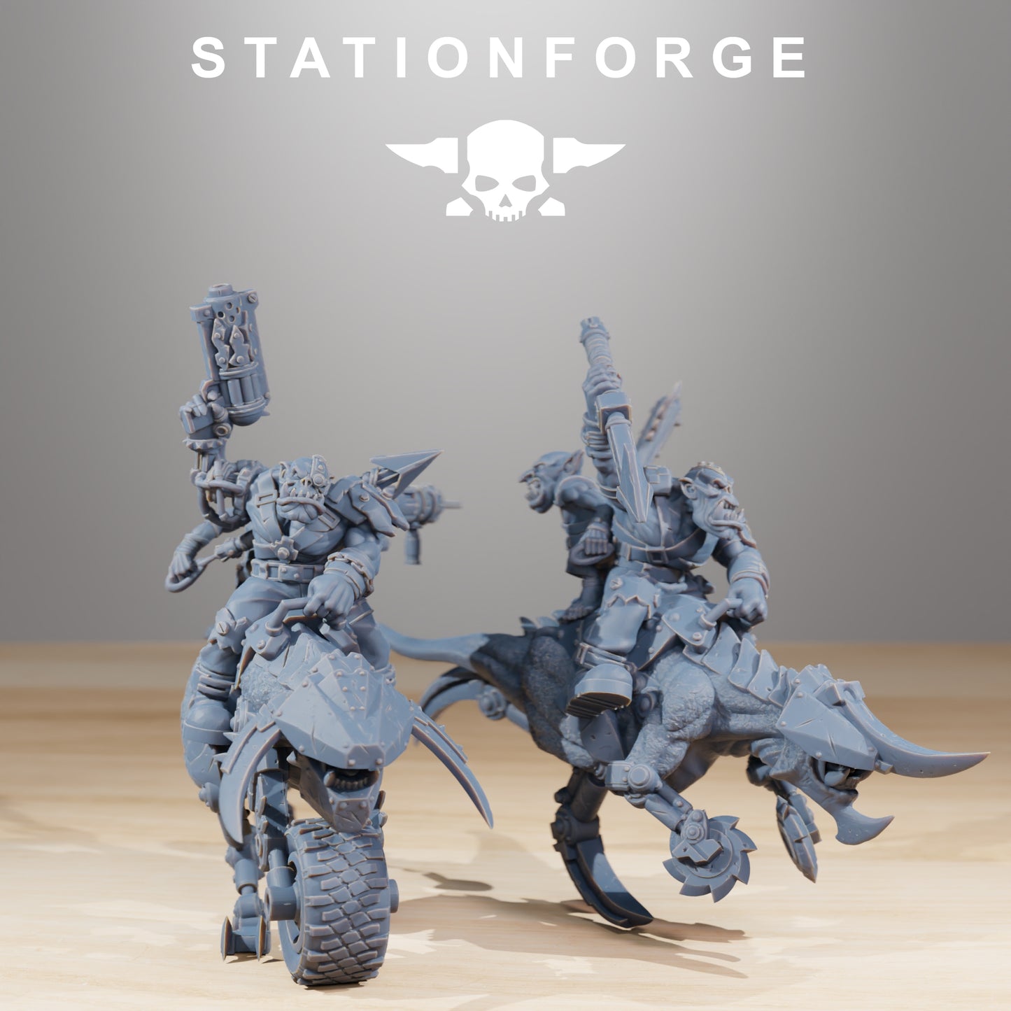 Product photo 28mm tabletop minis Stationforge: Beast Riders