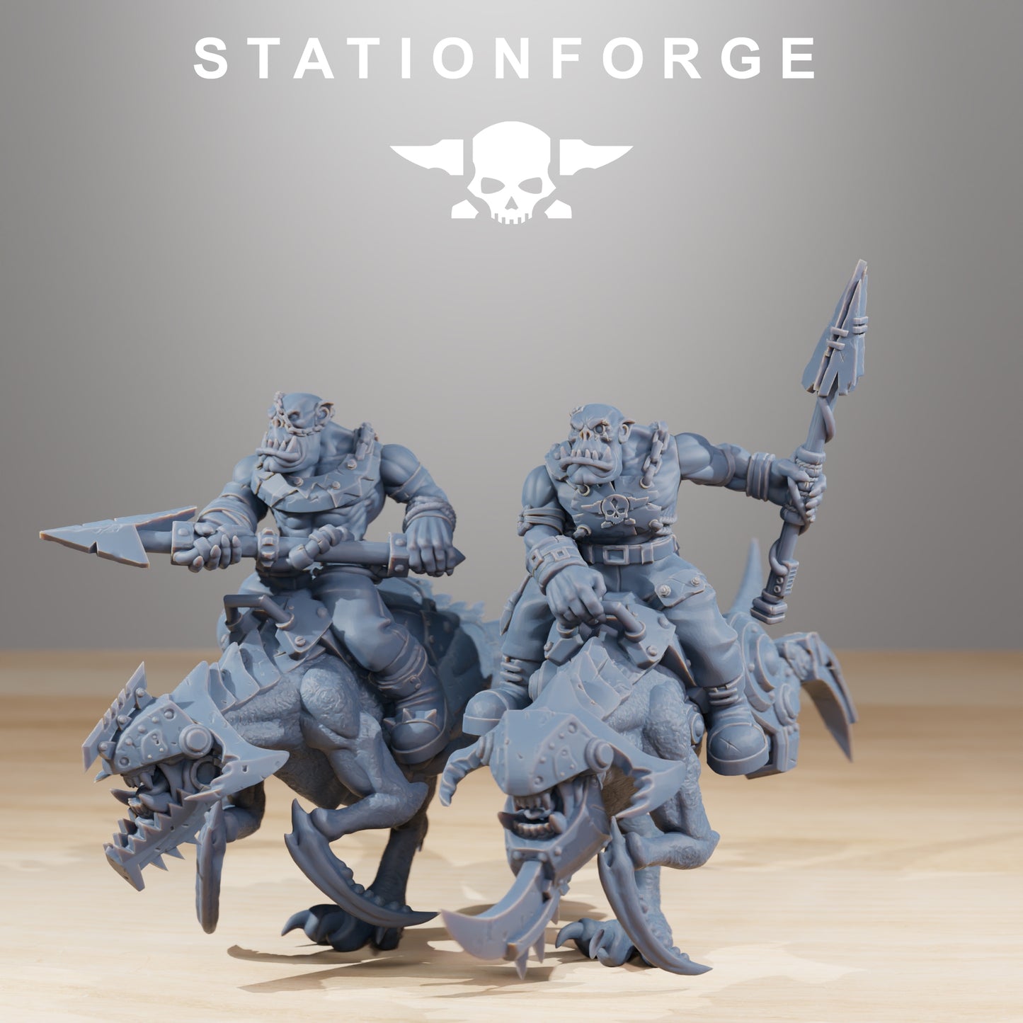 Product photo 28mm tabletop minis Stationforge: Beast Riders