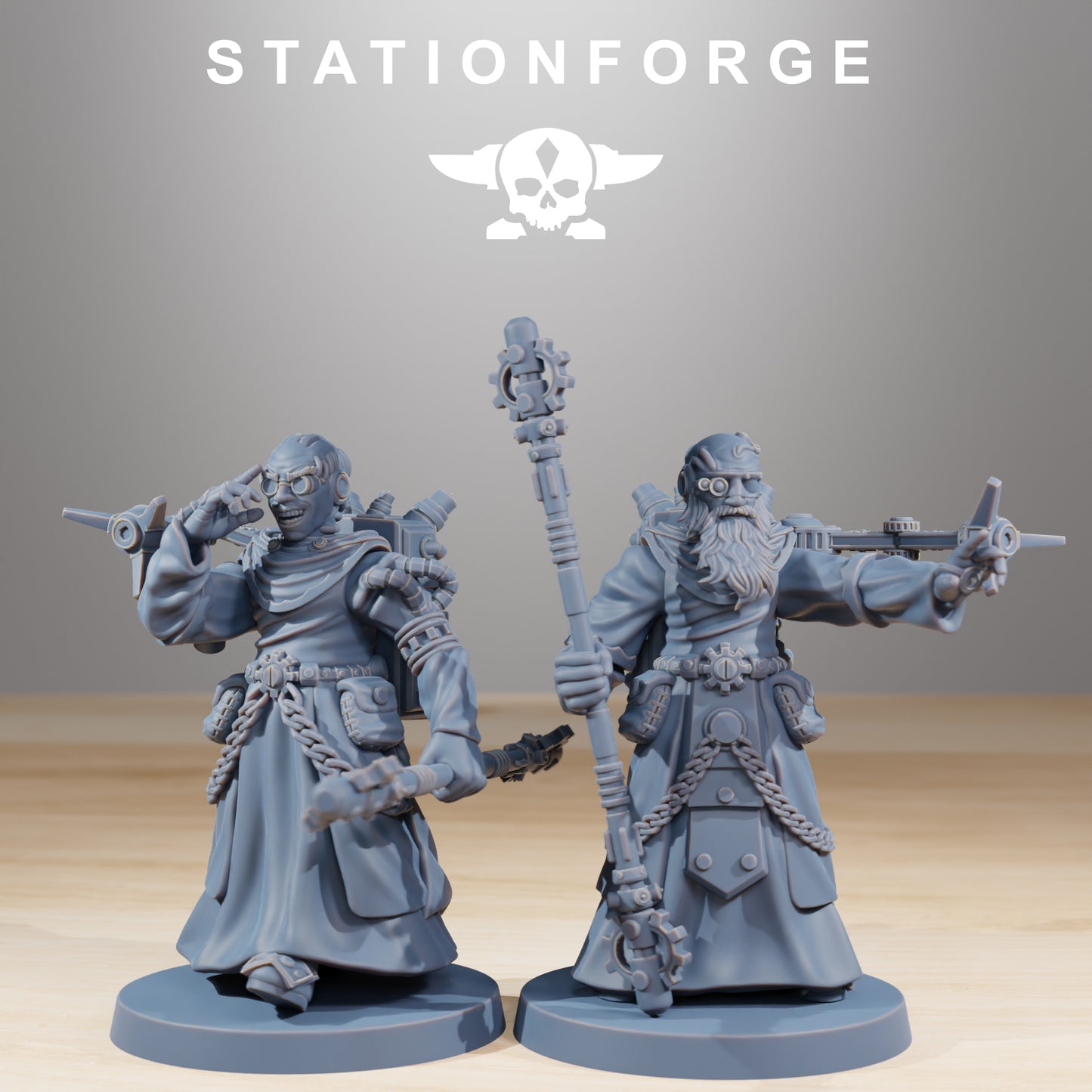 Product photo 28mm tabletop minis Stationforge: Forager Preachers