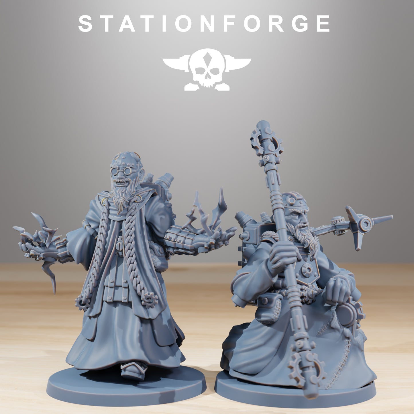 Product photo 28mm tabletop minis Stationforge: Forager Preachers