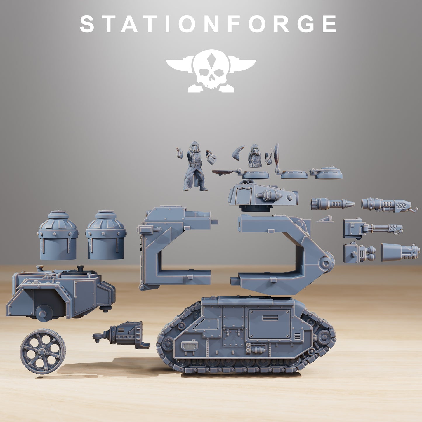 Product photo 28mm tabletop minis Stationforge: Flame Tank