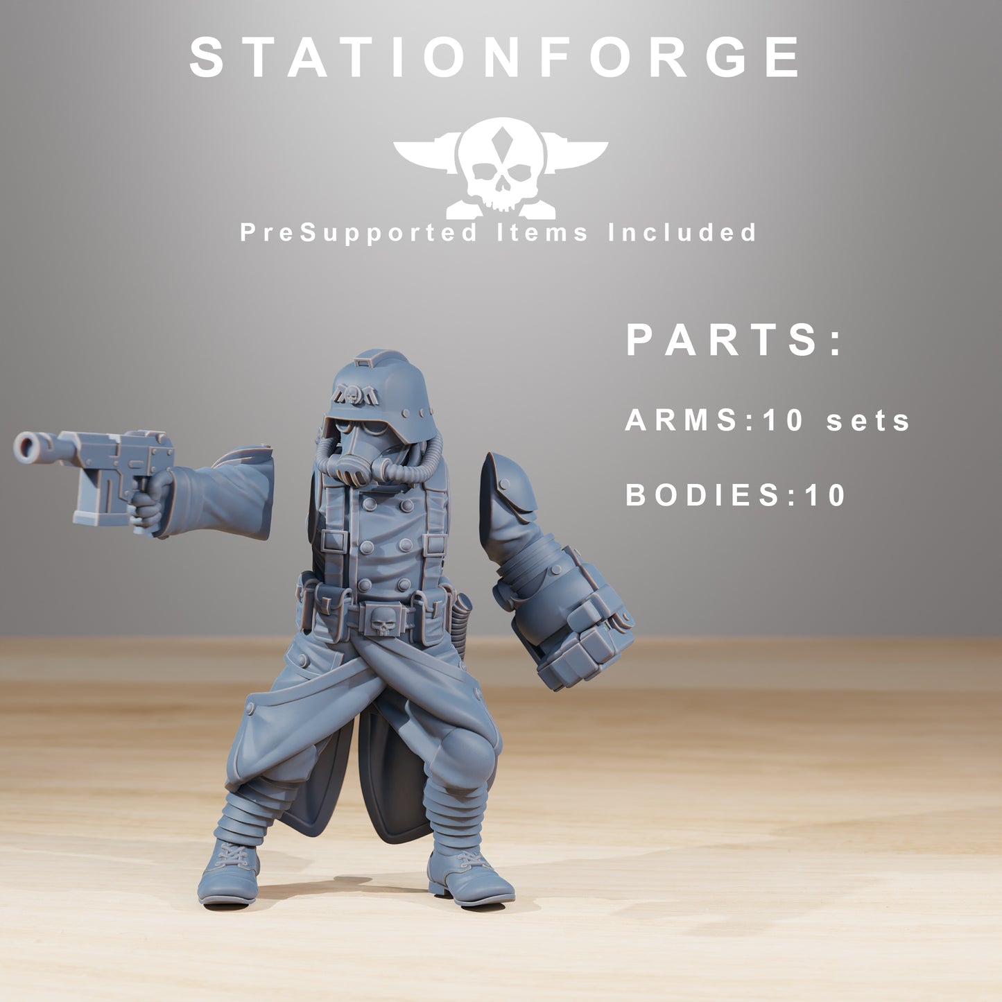 Product photo 28mm tabletop minis Stationforge: Acolytes