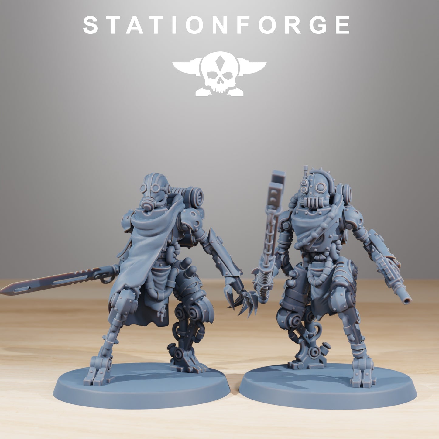 Product photo 28mm tabletop minis Stationforge: Junkbots