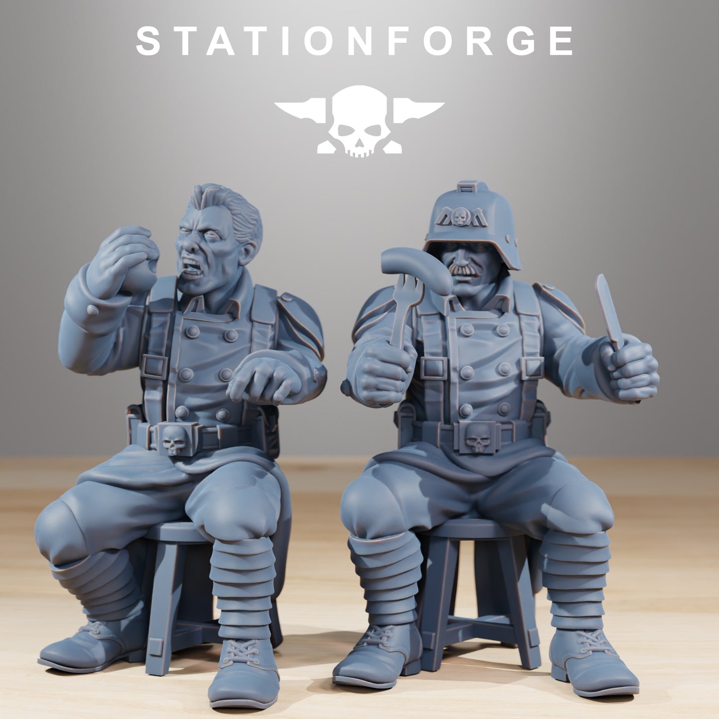 Product photo 28mm tabletop minis Stationforge: Holiday Feast