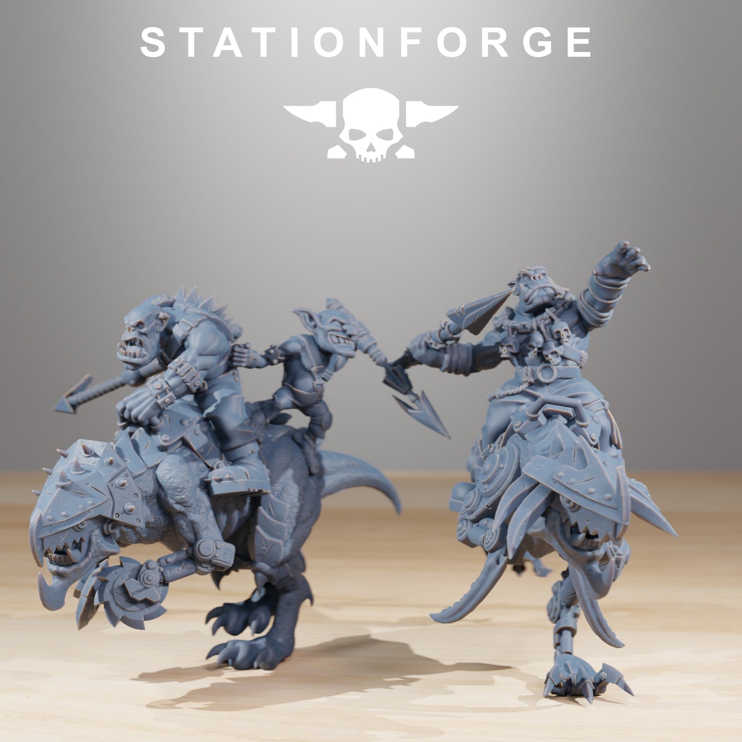 Product photo 28mm tabletop minis Stationforge: Beast Riders