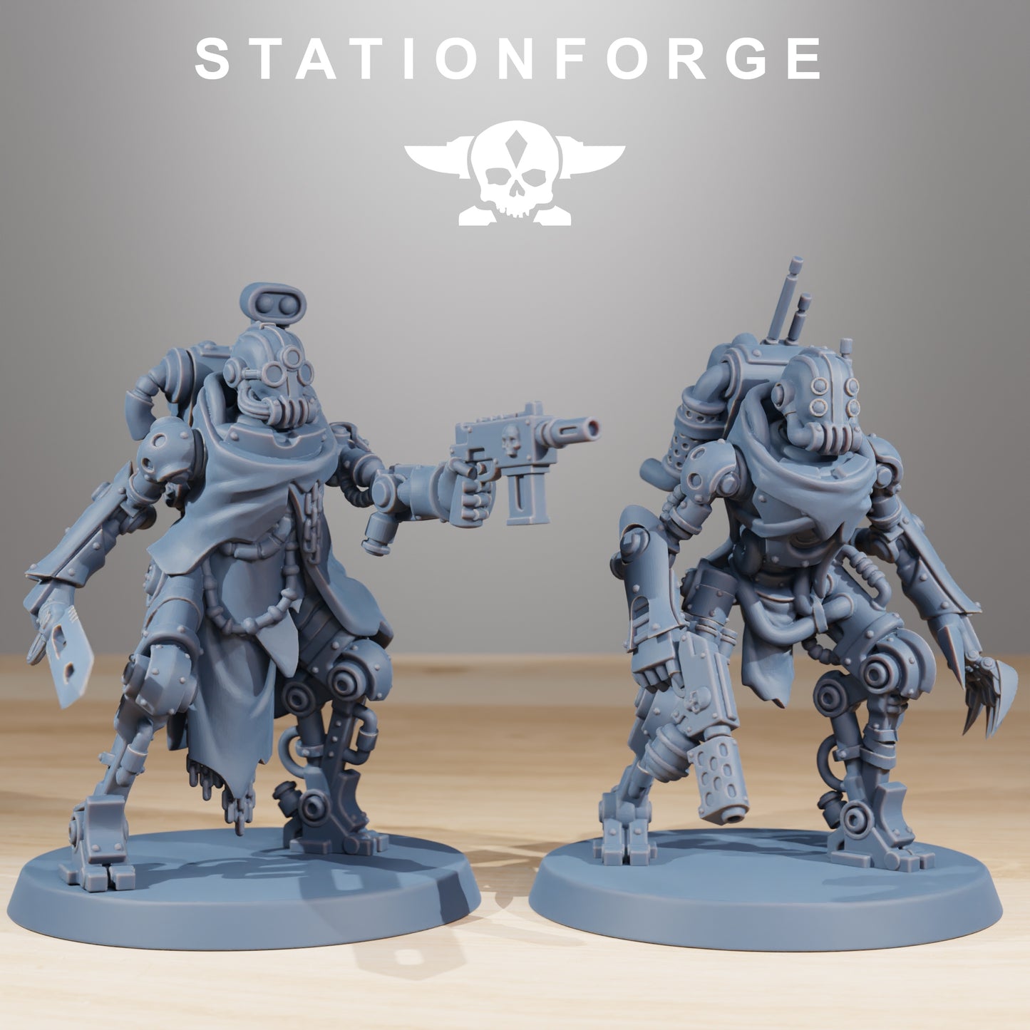 Product photo 28mm tabletop minis Stationforge: Junkbots