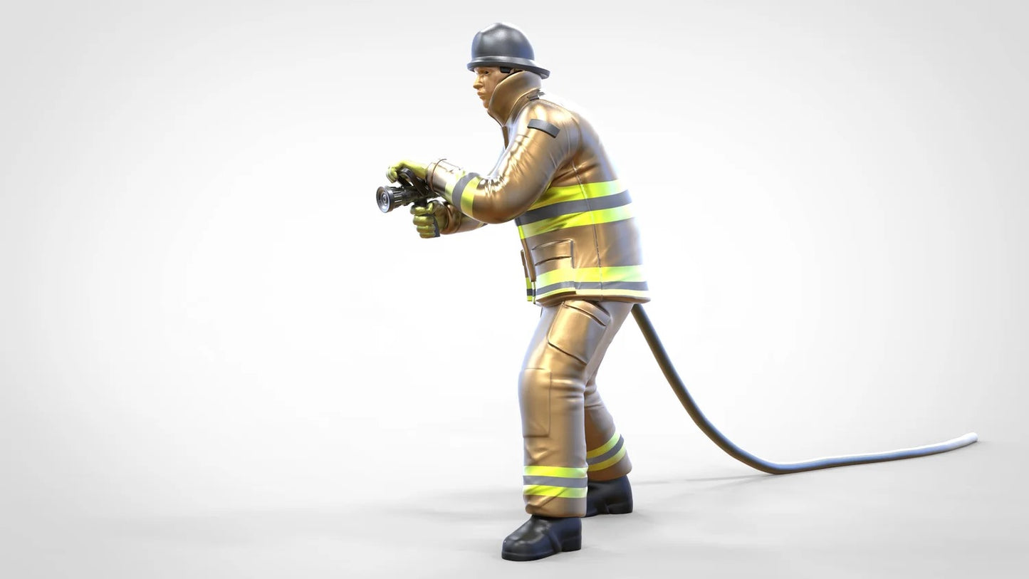 Produktfoto Diorama und Modellbau Miniatur Figur: Feuerwehrmann 1