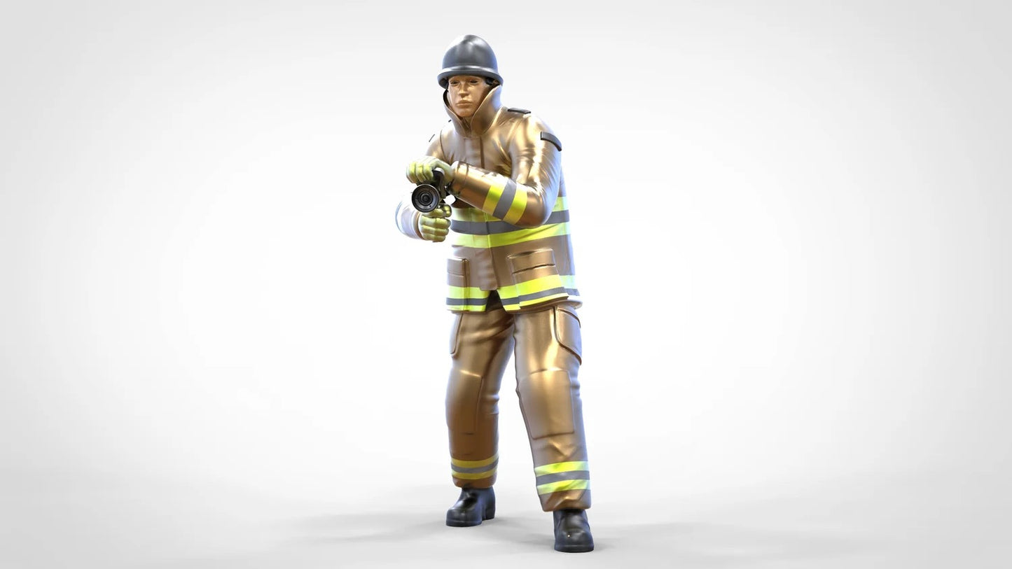 Produktfoto Diorama und Modellbau Miniatur Figur: Feuerwehrmann 1