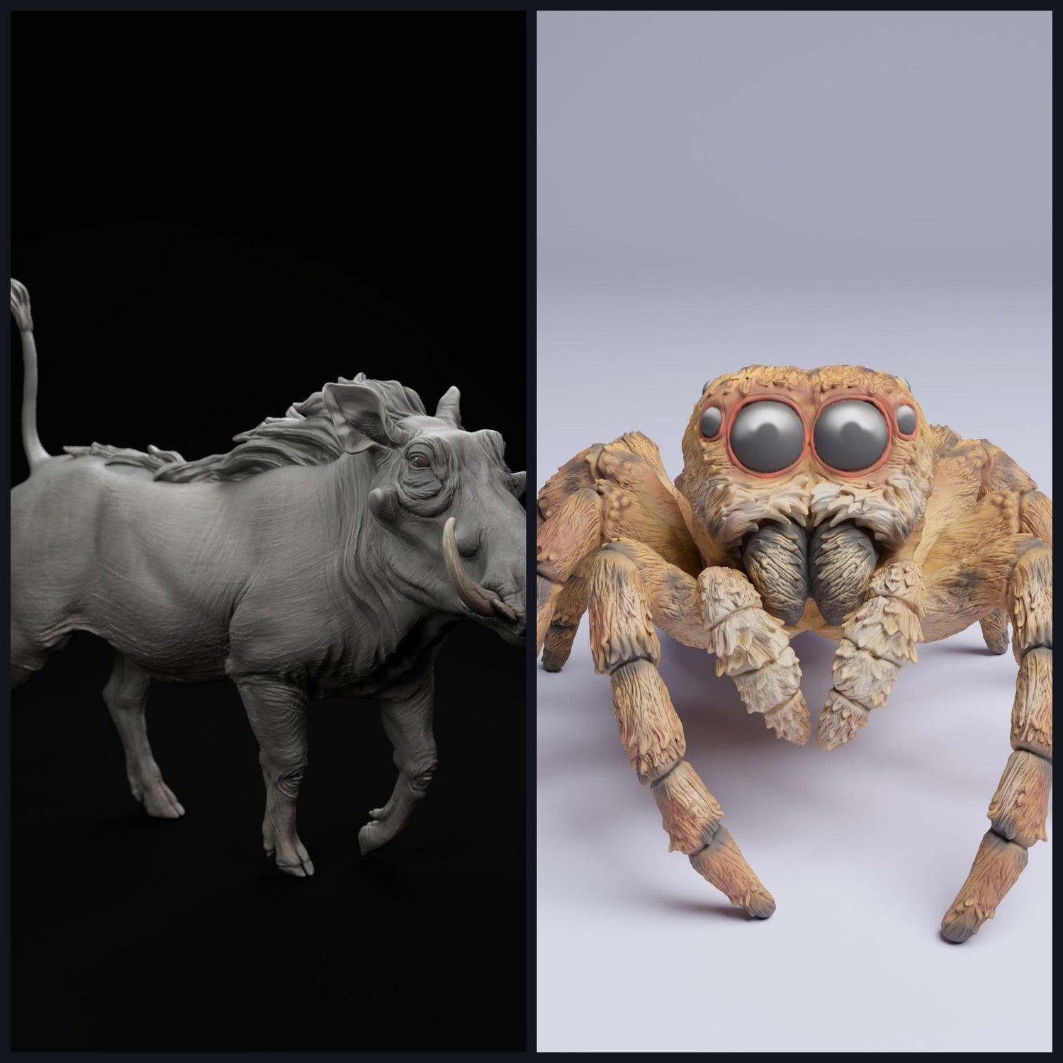 This image is the category image for the release 25_05: Tierminiaturen & Tierfiguren für Diorama und Modellbau