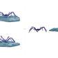 Product photo of animal figure Animal Den Miniatures 2: Sea animal figure: Japanese giant crab (26_09_05)
