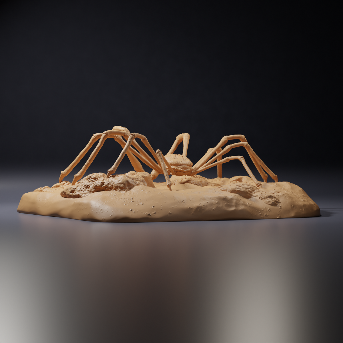 Product photo of animal figure Animal Den Miniatures 4: Sea animal figure: Japanese giant crab (26_09_05)