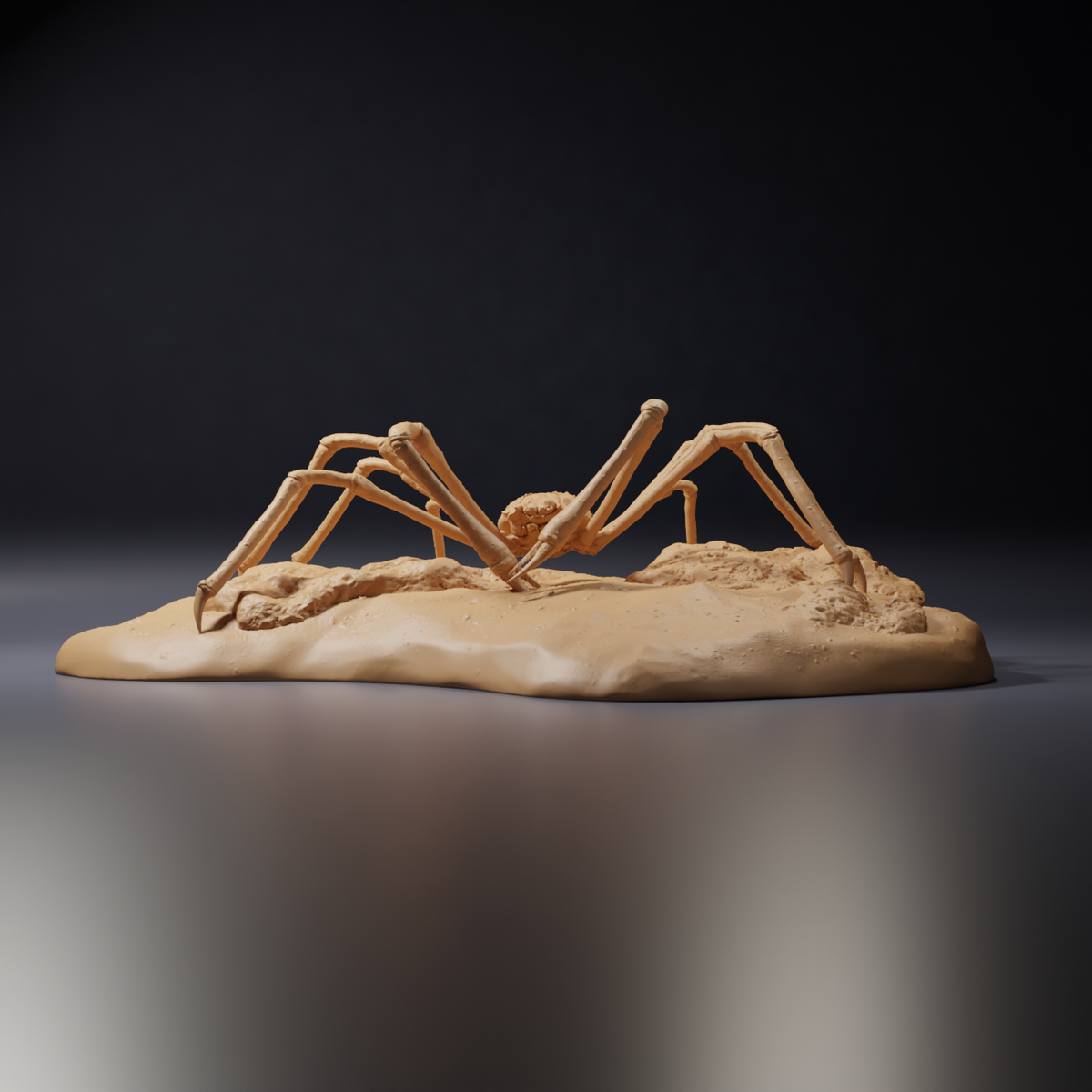 Product photo of animal figure Animal Den Miniatures 0: Sea animal figure: Japanese giant crab (26_09_05)
