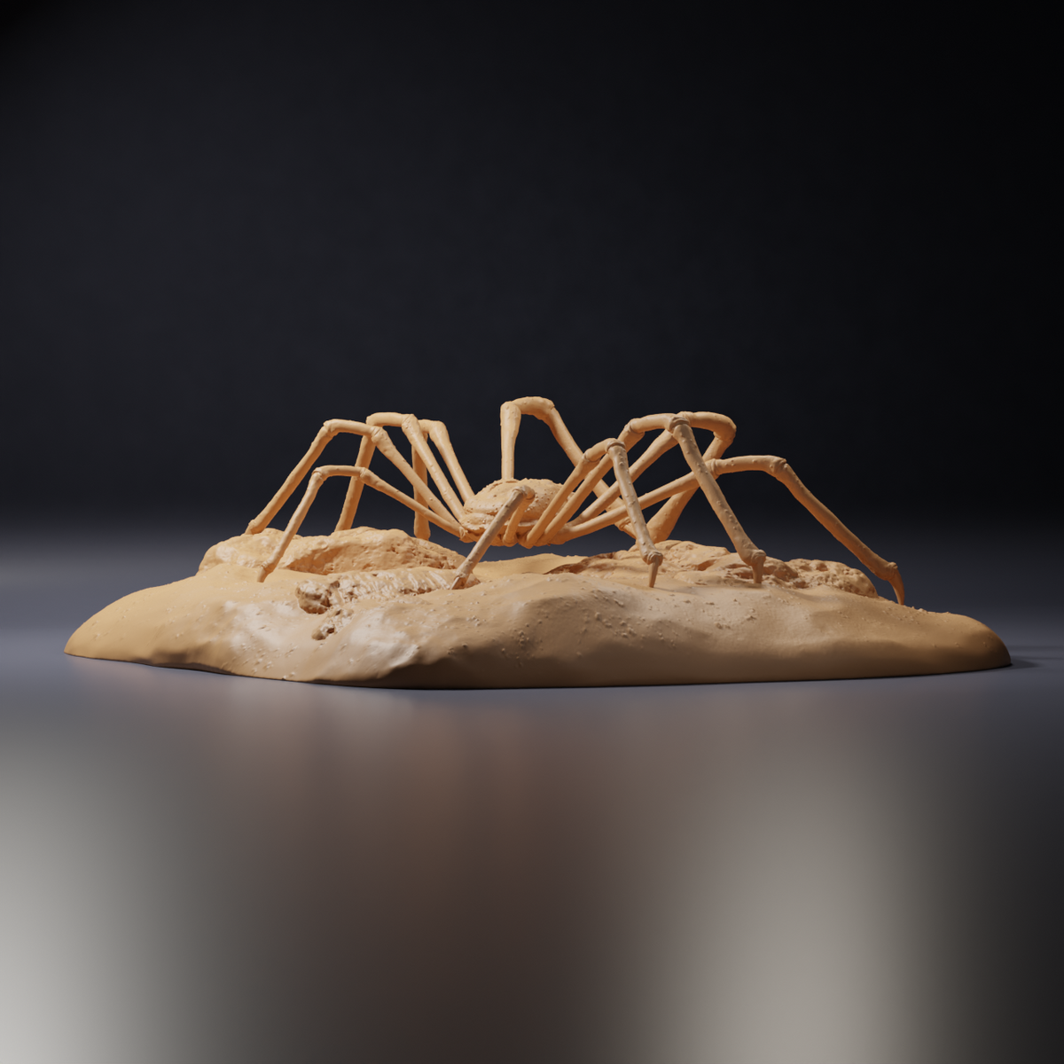 Product photo of animal figure Animal Den Miniatures 5: Sea creature figure: Japanese giant crab (26_09_05)