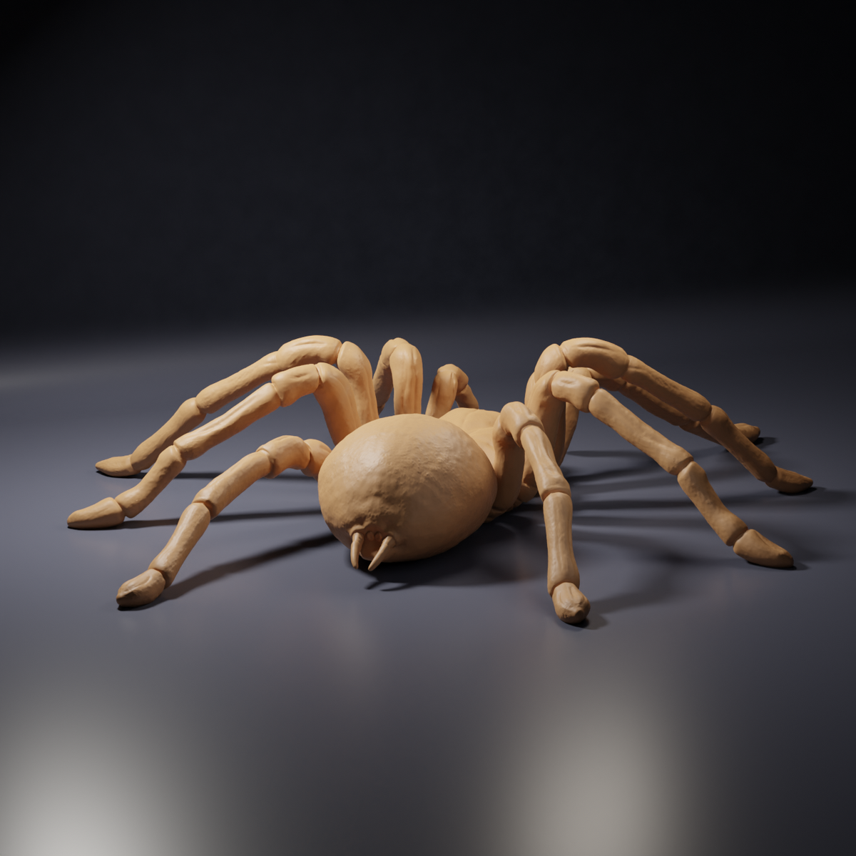 Product photo of animal figure Animal Den Miniatures 4: Arachnid figure: Goliath birdeater tarantula (26_10_01)