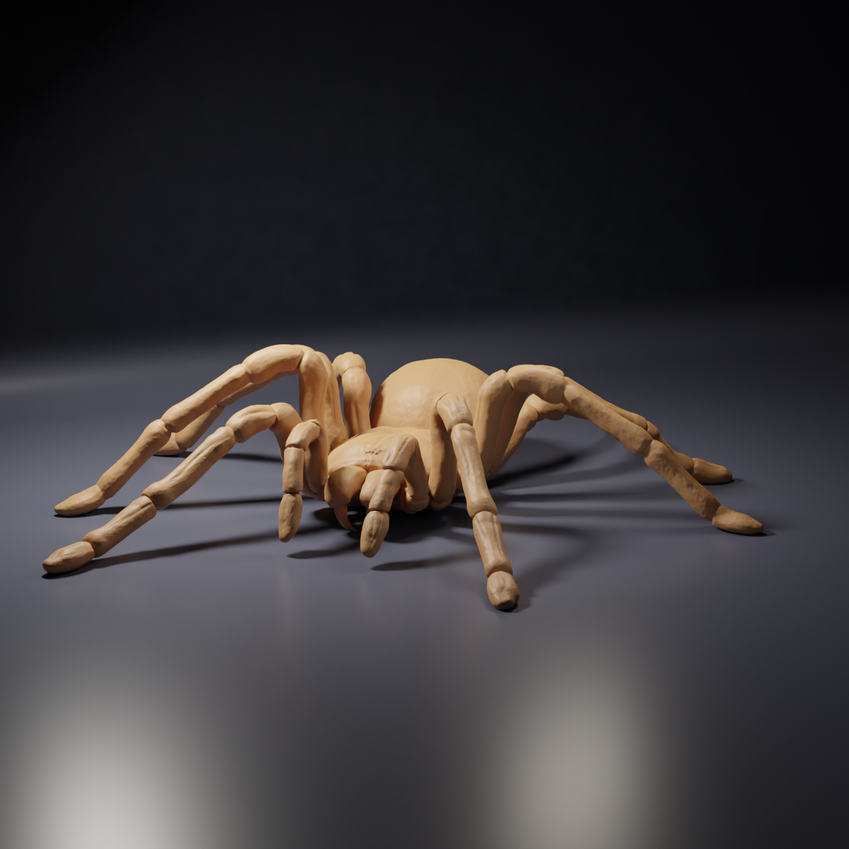 Product photo of animal figure Animal Den Miniatures 0: Arachnid figure: Goliath birdeater tarantula (26_10_01)