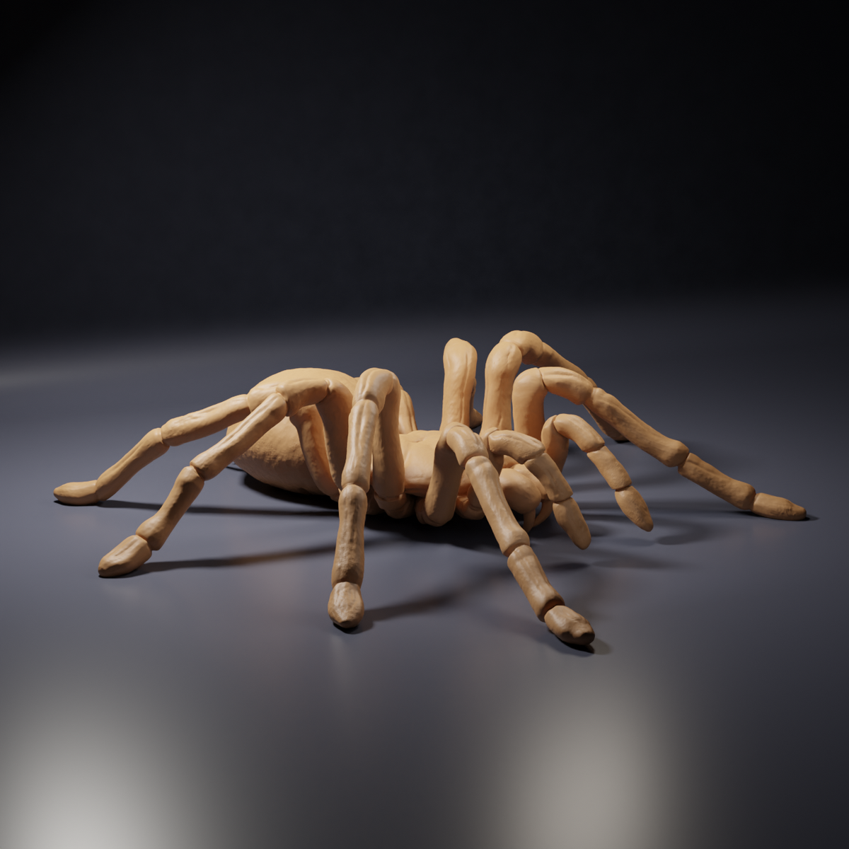 Product photo of animal figure Animal Den Miniatures 3: Arachnid figure: Goliath birdeater tarantula (26_10_01)