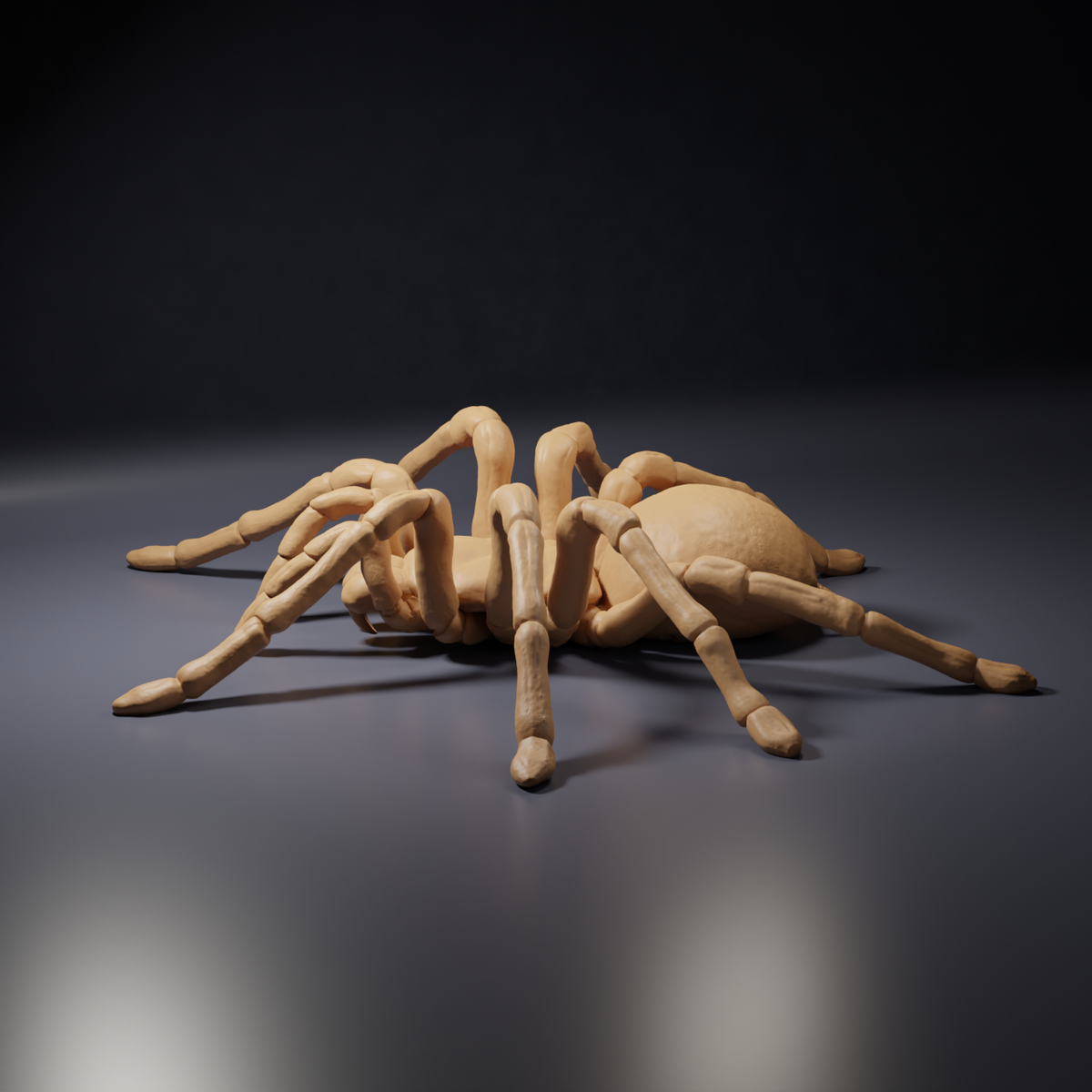 Product photo of animal figure Animal Den Miniatures 5: Spider figure: Goliath birdeater (26_10_01)